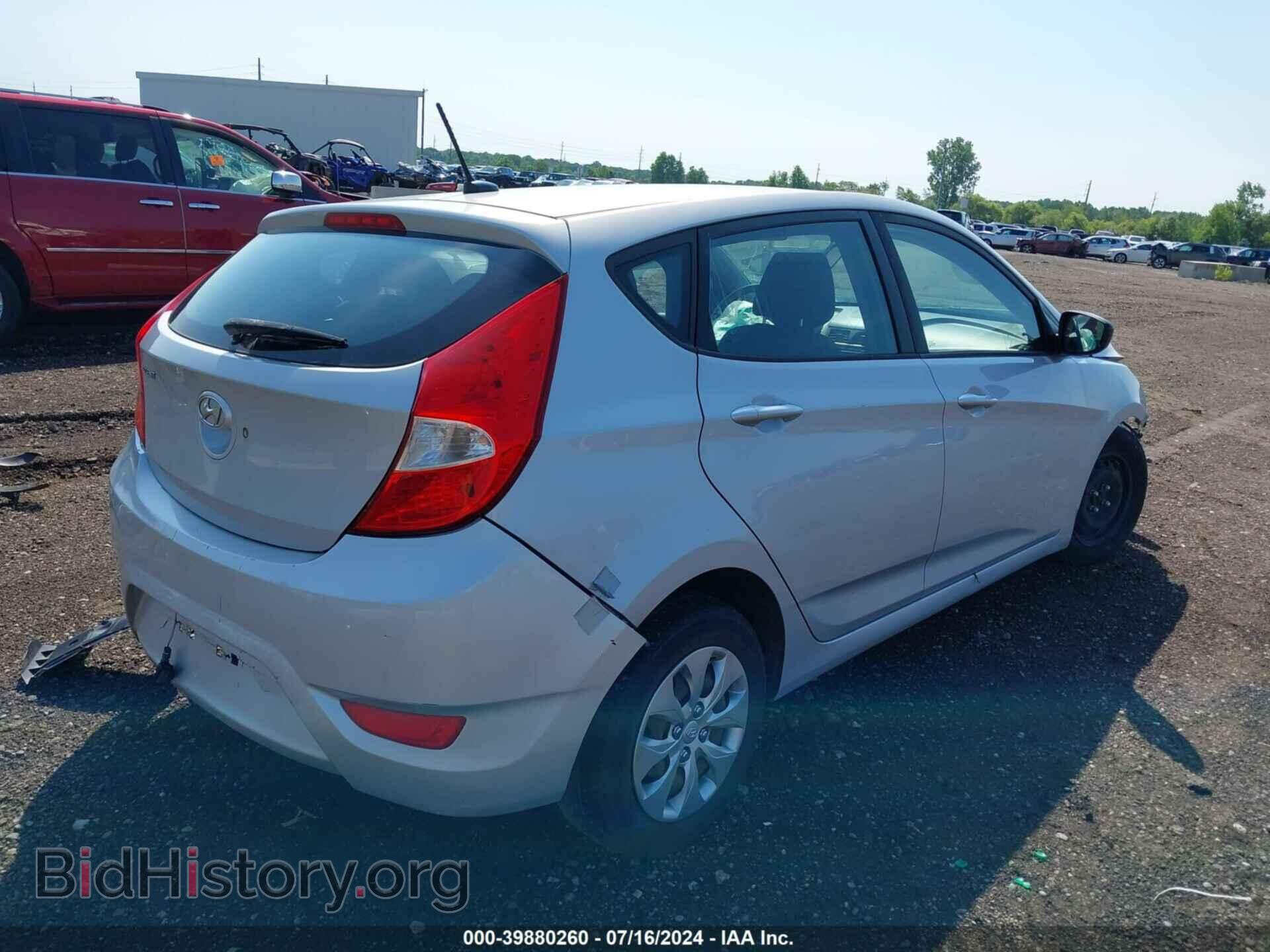 2017 HYUNDAI ACCENT - VIN: KMHCT5AE8HU336815 - Фото 4