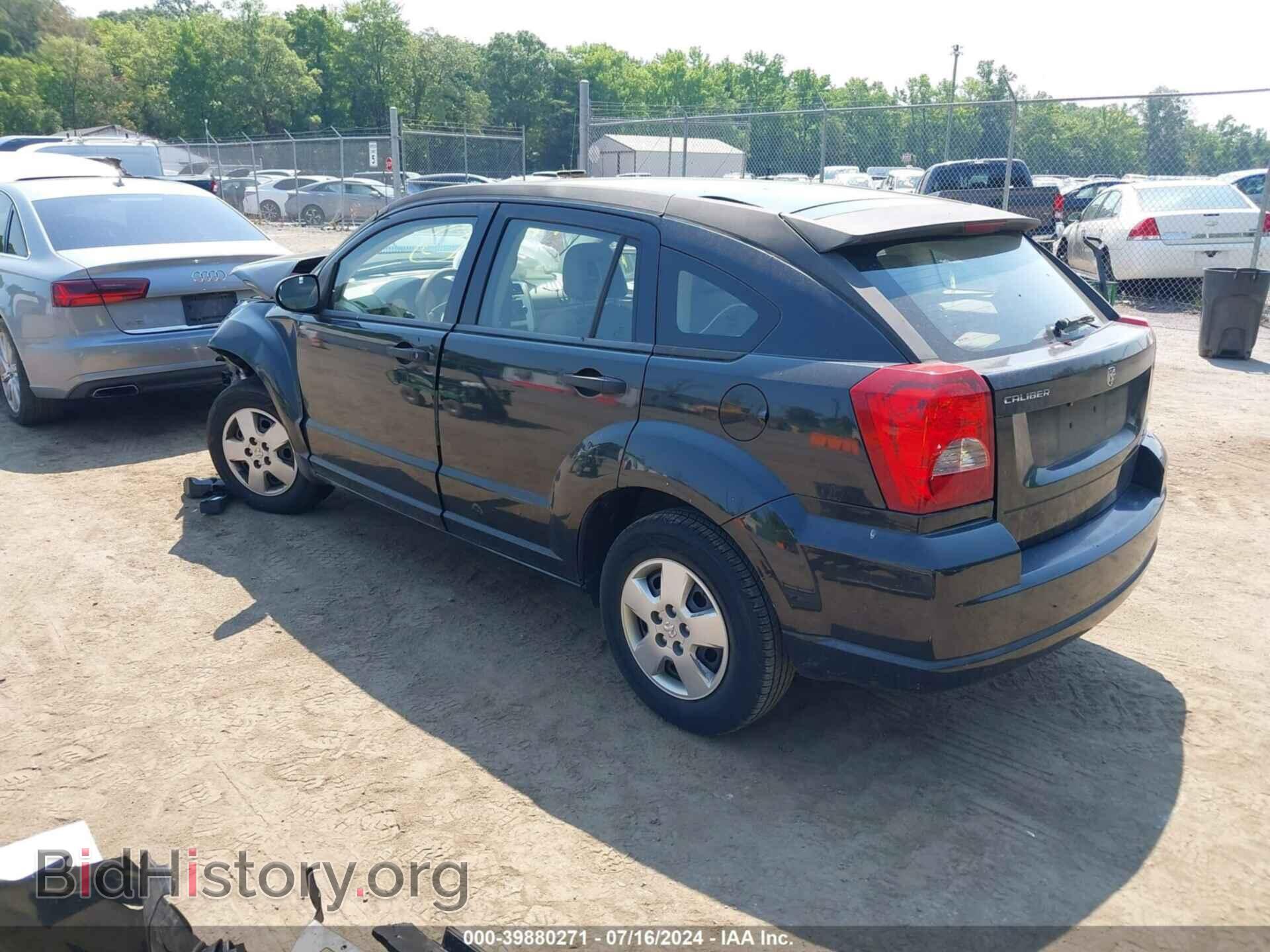 2008 DODGE CALIBER - VIN: 1B3HB28B78D729195 - Фото 3