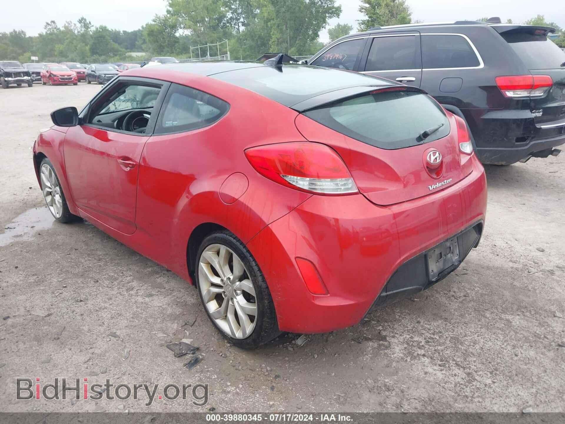 2013 HYUNDAI VELOSTER - VIN: KMHTC6AD9DU117871 - Фото 3