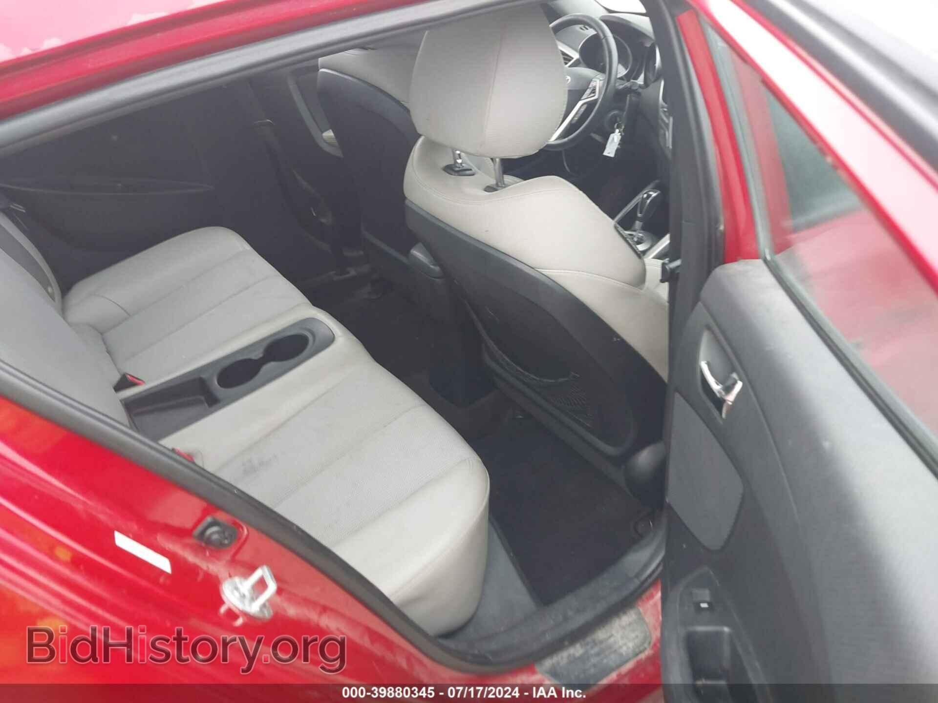 2013 HYUNDAI VELOSTER - VIN: KMHTC6AD9DU117871 - Фото 8