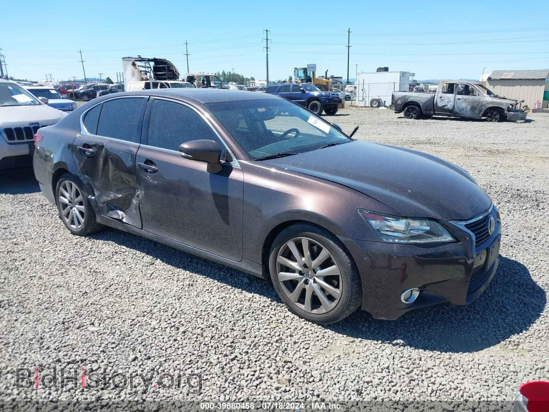 Photo JTHBE1BL8D5017112 - LEXUS GS 350 2013