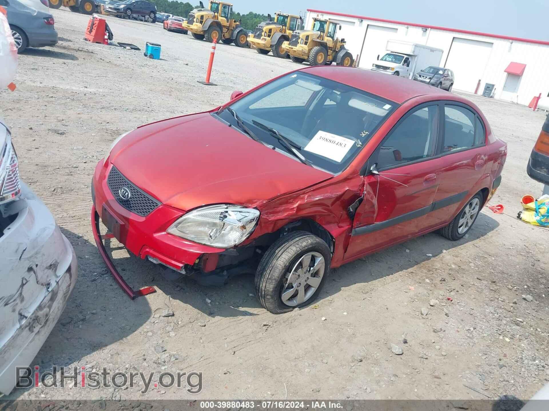 2009 KIA RIO - VIN: KNADE223796521519 - Фото 2