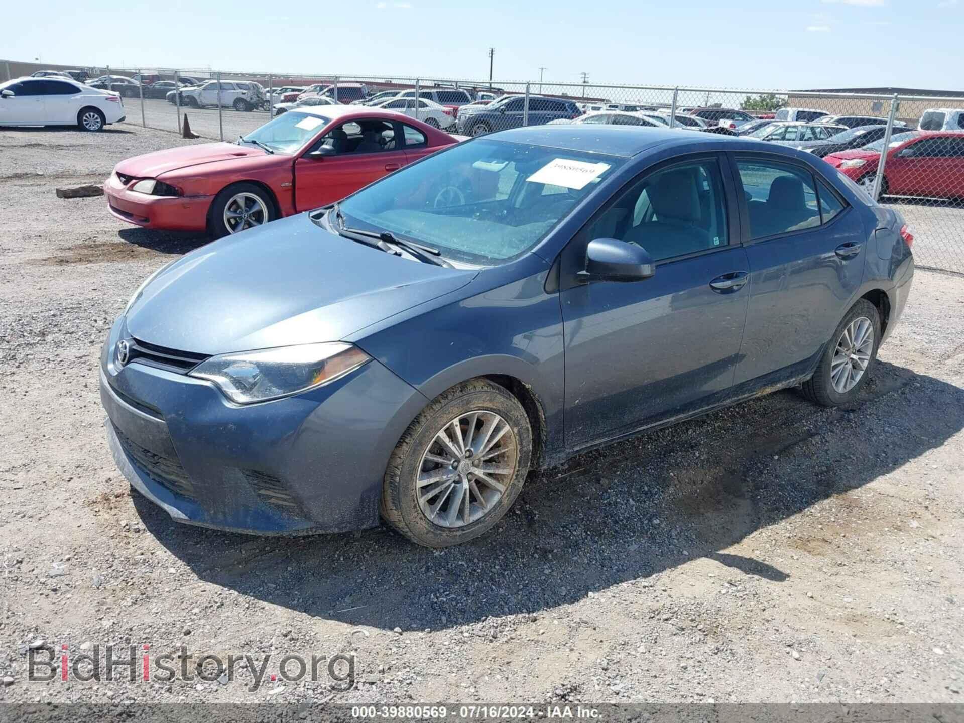 2014 TOYOTA COROLLA - VIN: 2T1BURHE2EC200649 - Фото 2