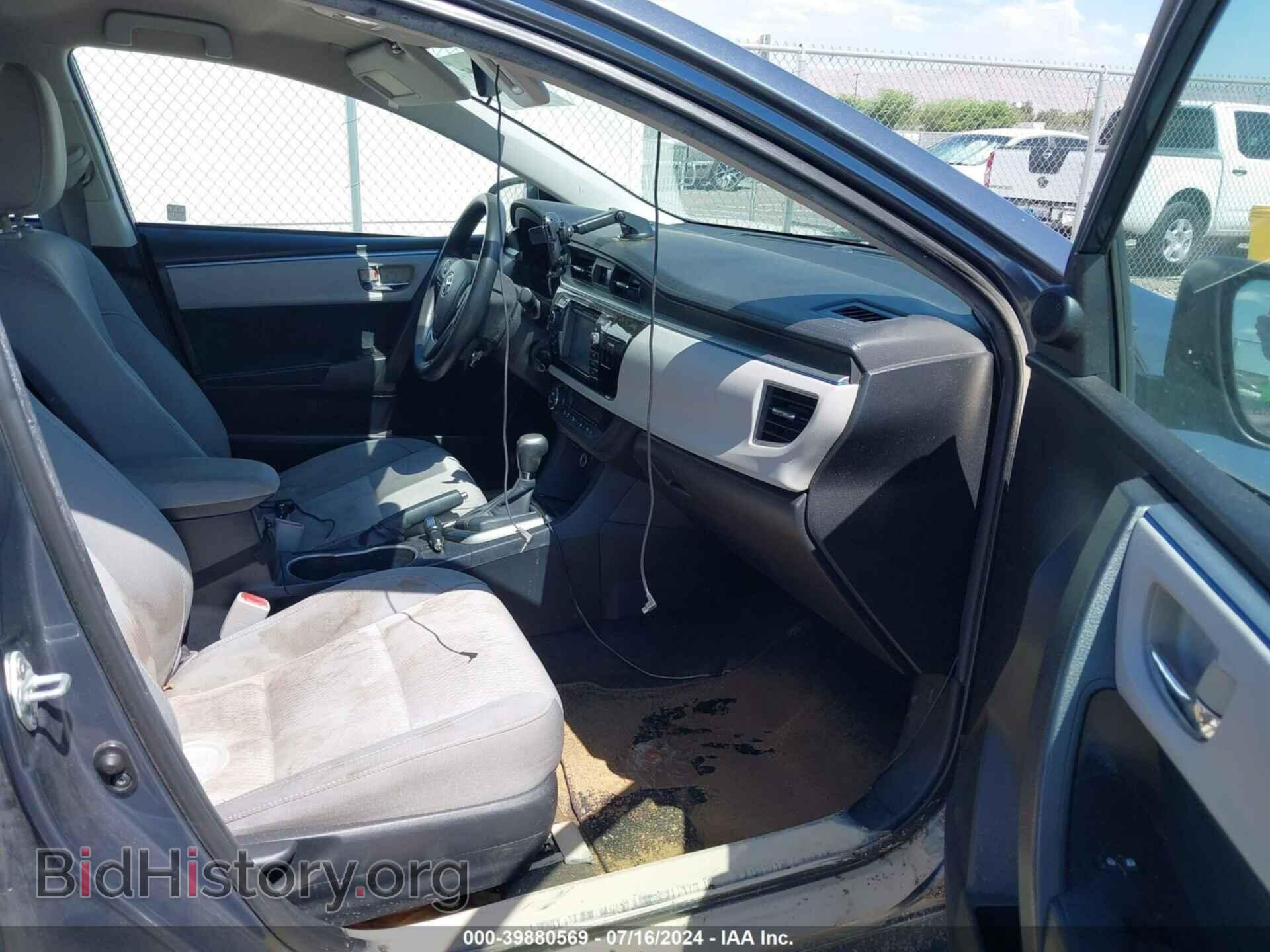 2014 TOYOTA COROLLA - VIN: 2T1BURHE2EC200649 - Фото 5
