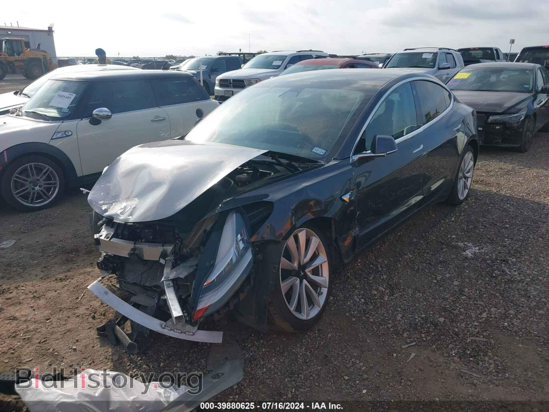 2019 TESLA MODEL 3 - VIN: 5YJ3E1EB9KF364792 - Фото 2