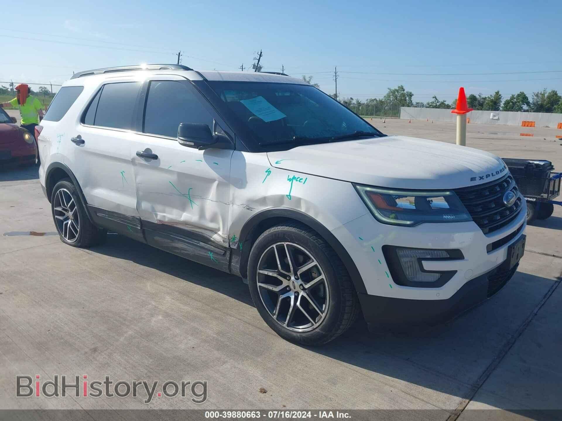 Photo 1FM5K8GT5GGB41254 - FORD EXPLORER 2016