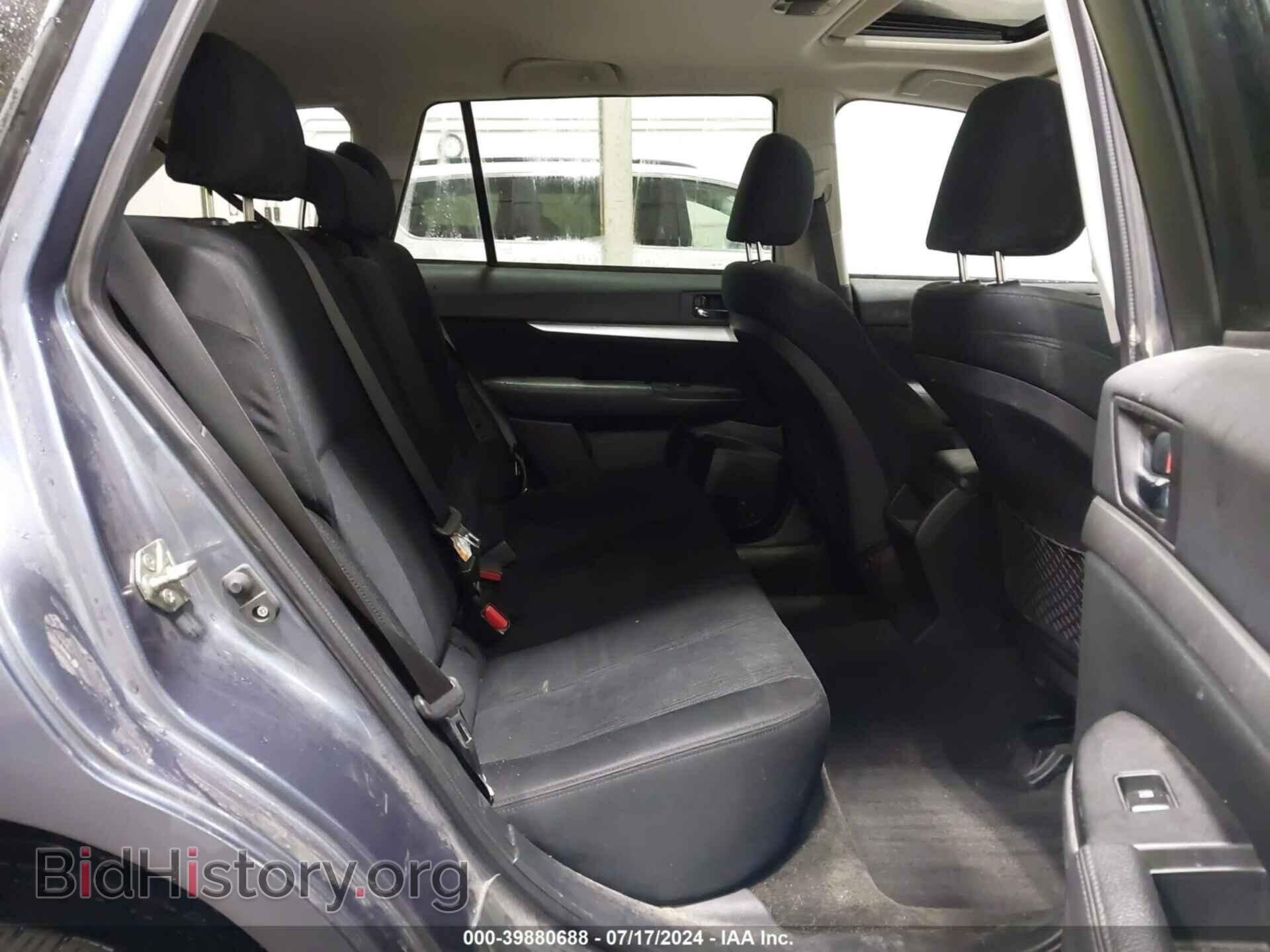 2014 SUBARU OUTBACK - VIN: 4S4BRBDC1E3322274 - Фото 8