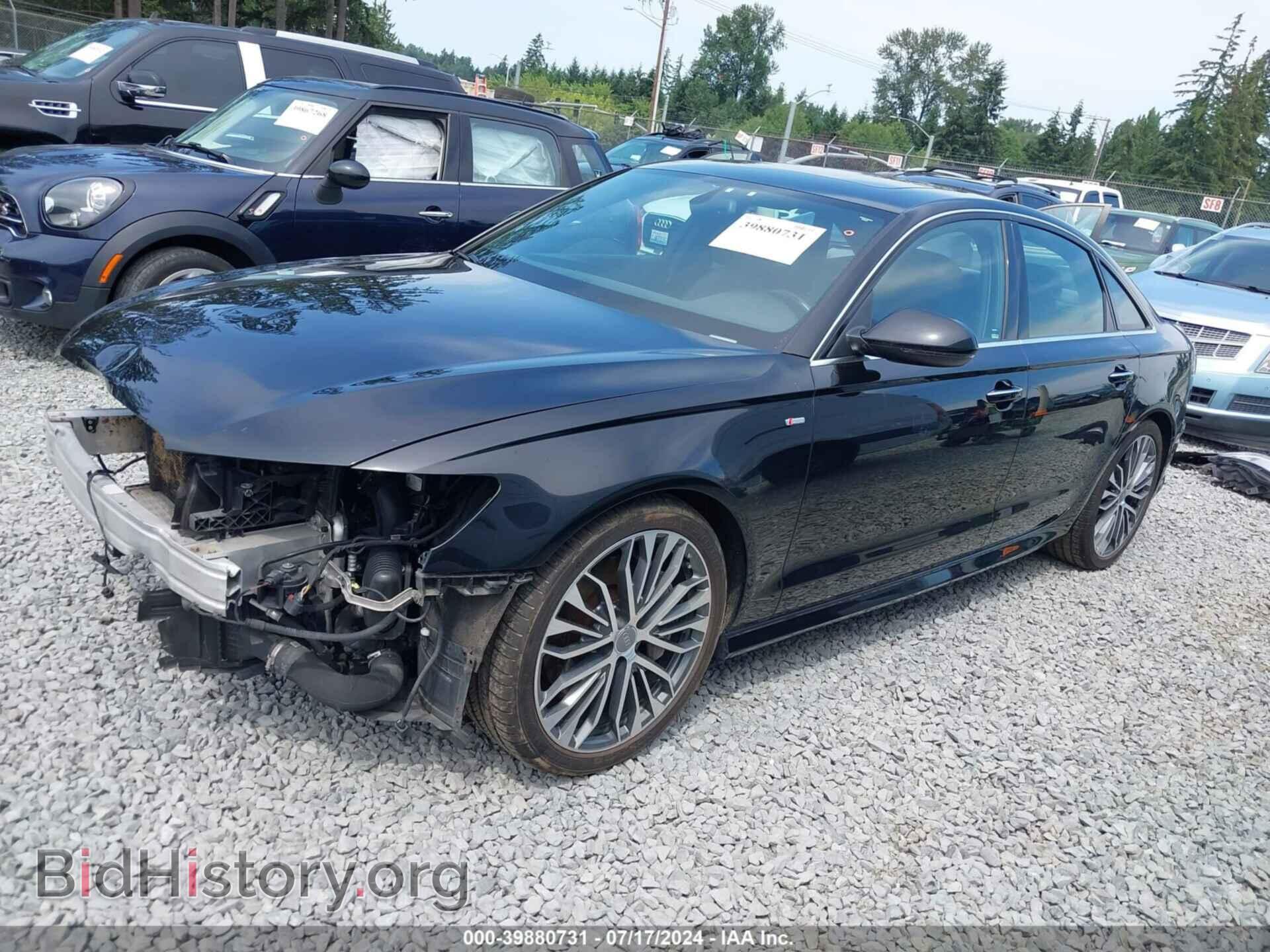 2017 AUDI A6 - VIN: WAUG8AFC2HN038825 - Фото 2