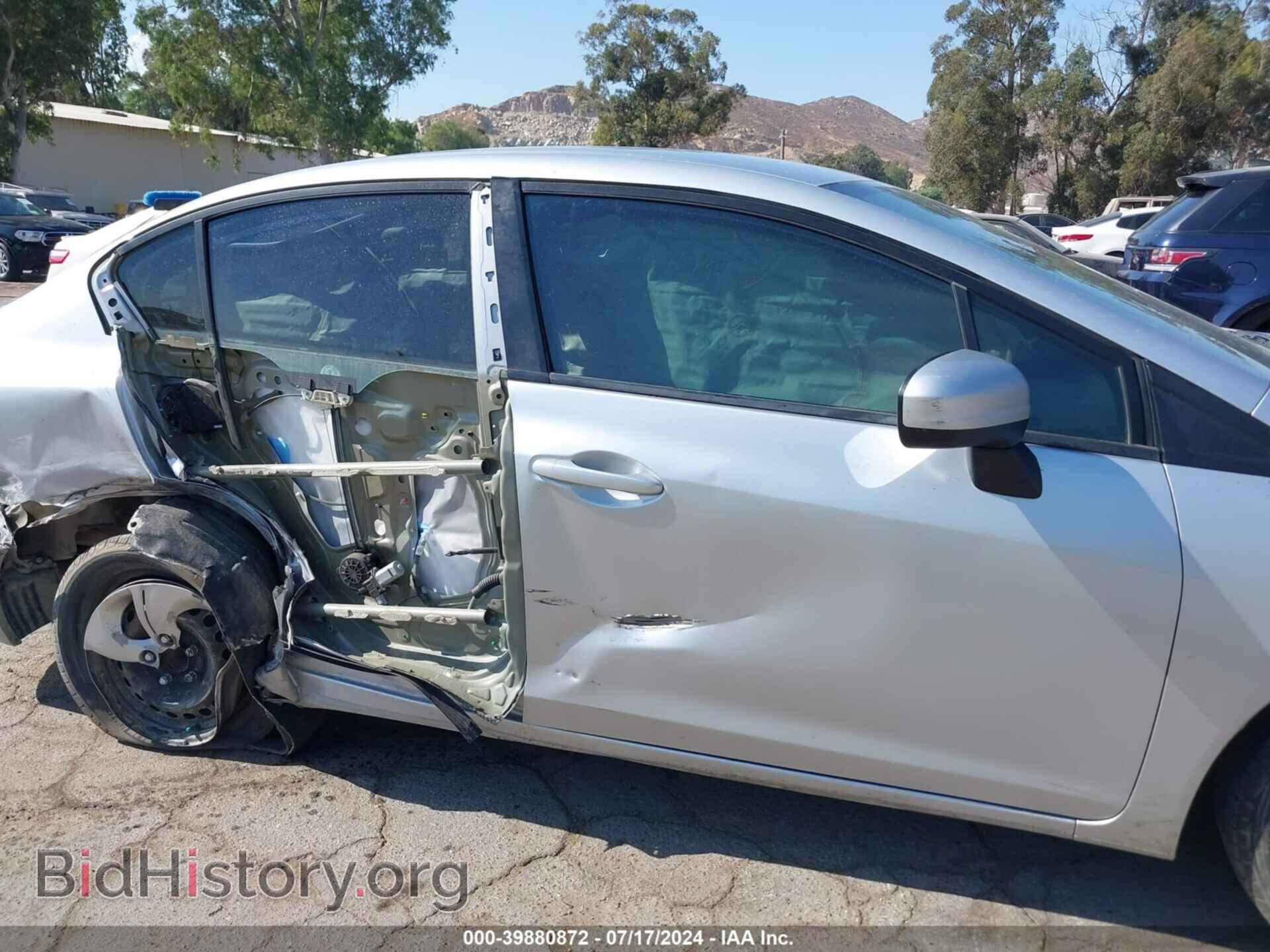 2015 HONDA CIVIC - VIN: 2HGFB2F59FH562584 - Фото 6