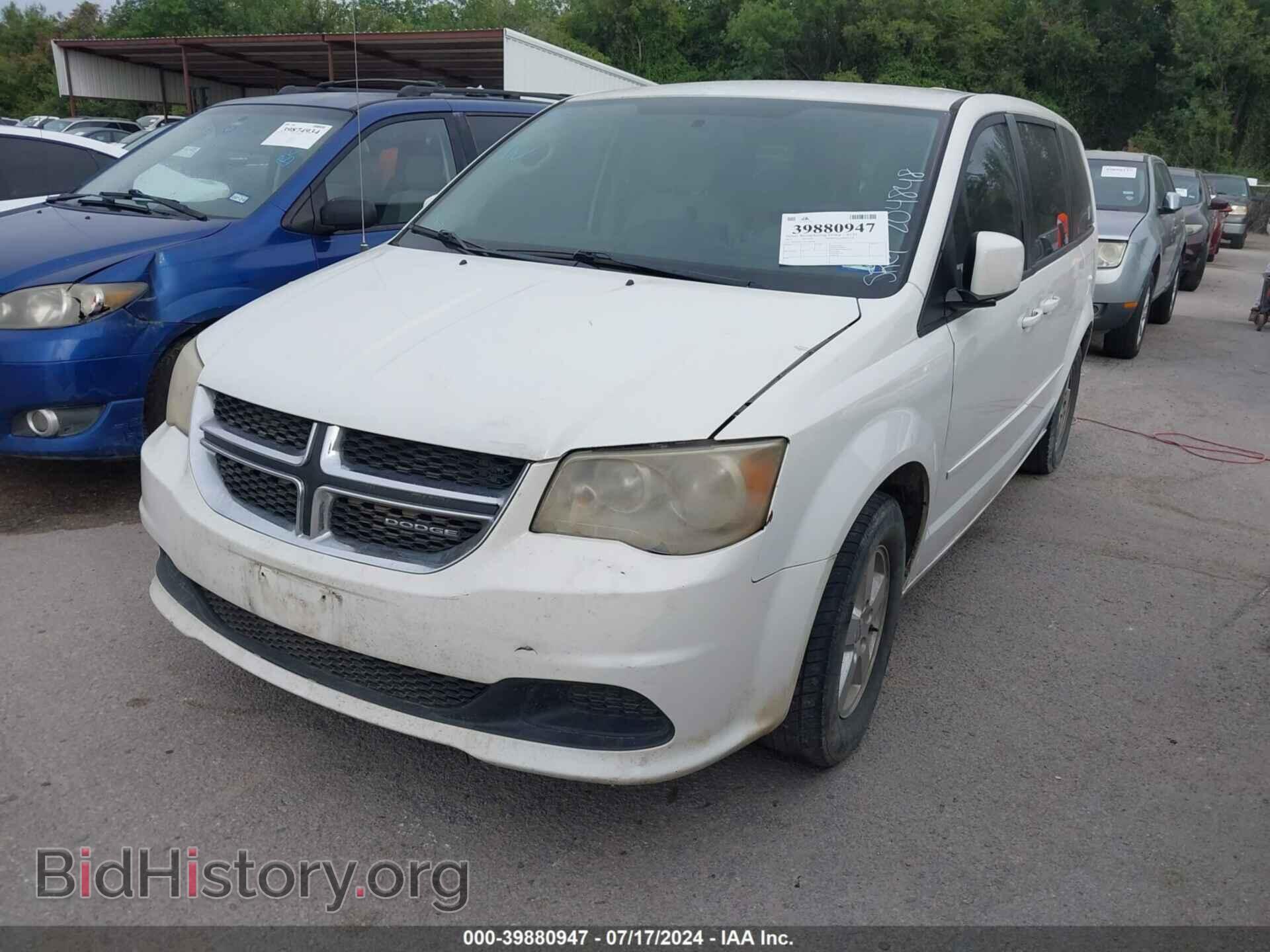 2012 DODGE GRAND CARAVAN - VIN: 2C4RDGCG5CR204848 - Фото 2