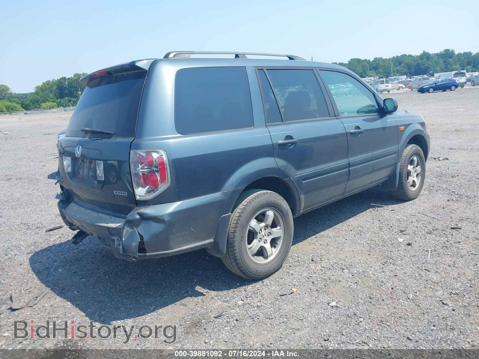 2006 HONDA PILOT - VIN: 5FNYF18436B024656 - Photo 4