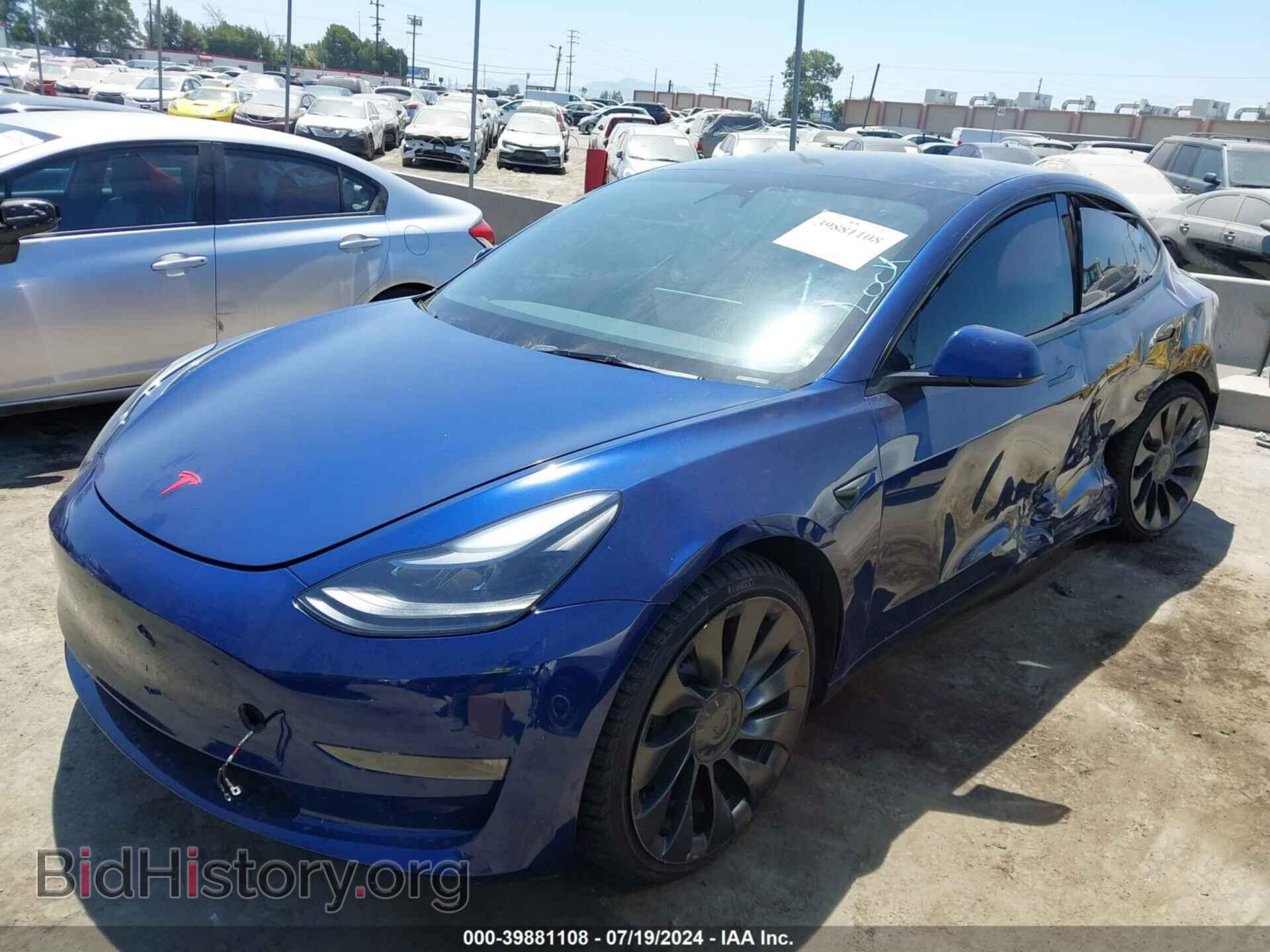2023 TESLA MODEL 3 - VIN: 5YJ3E1EC7PF509747 - Фото 2