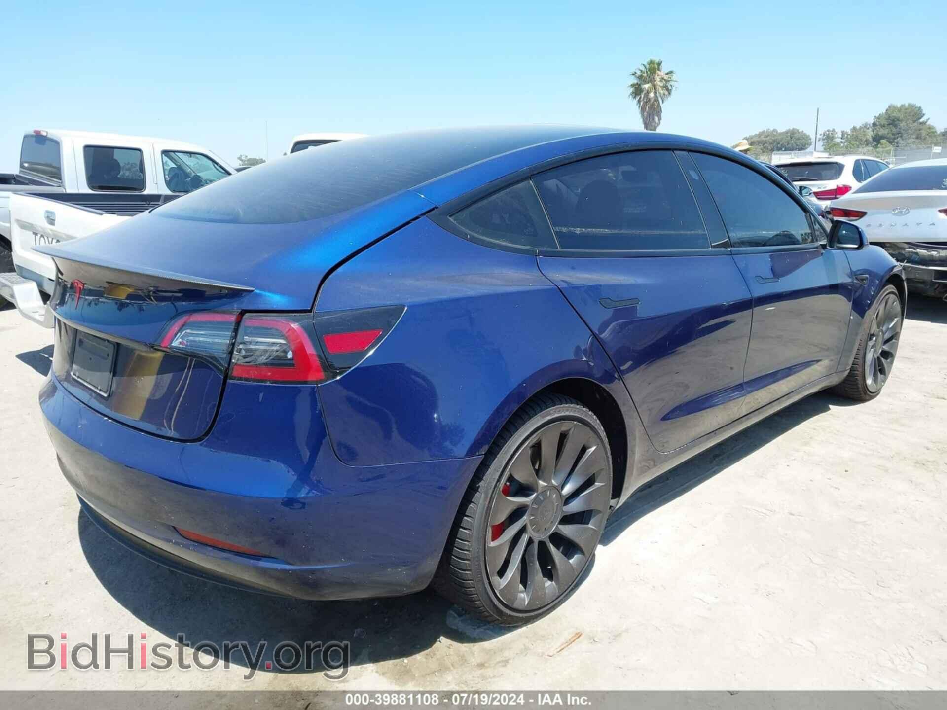 2023 TESLA MODEL 3 - VIN: 5YJ3E1EC7PF509747 - Фото 4