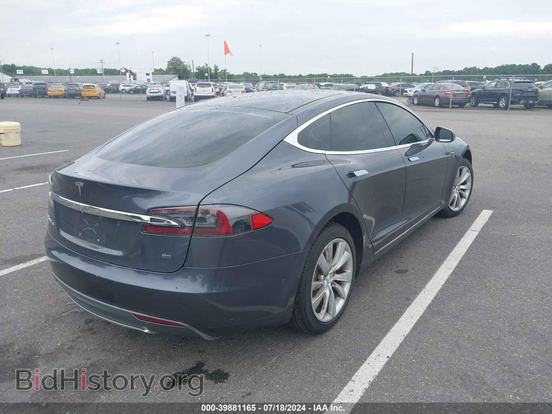 2014 TESLA MODEL S - VIN: 5YJSA1H12EFP61730 - Photo 4