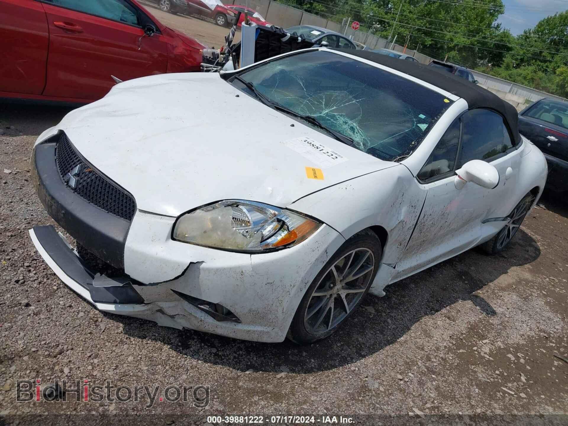 2012 MITSUBISHI ECLIPSE SPYDER - VIN: 4A37L2EF7CE002802 - Photo 2