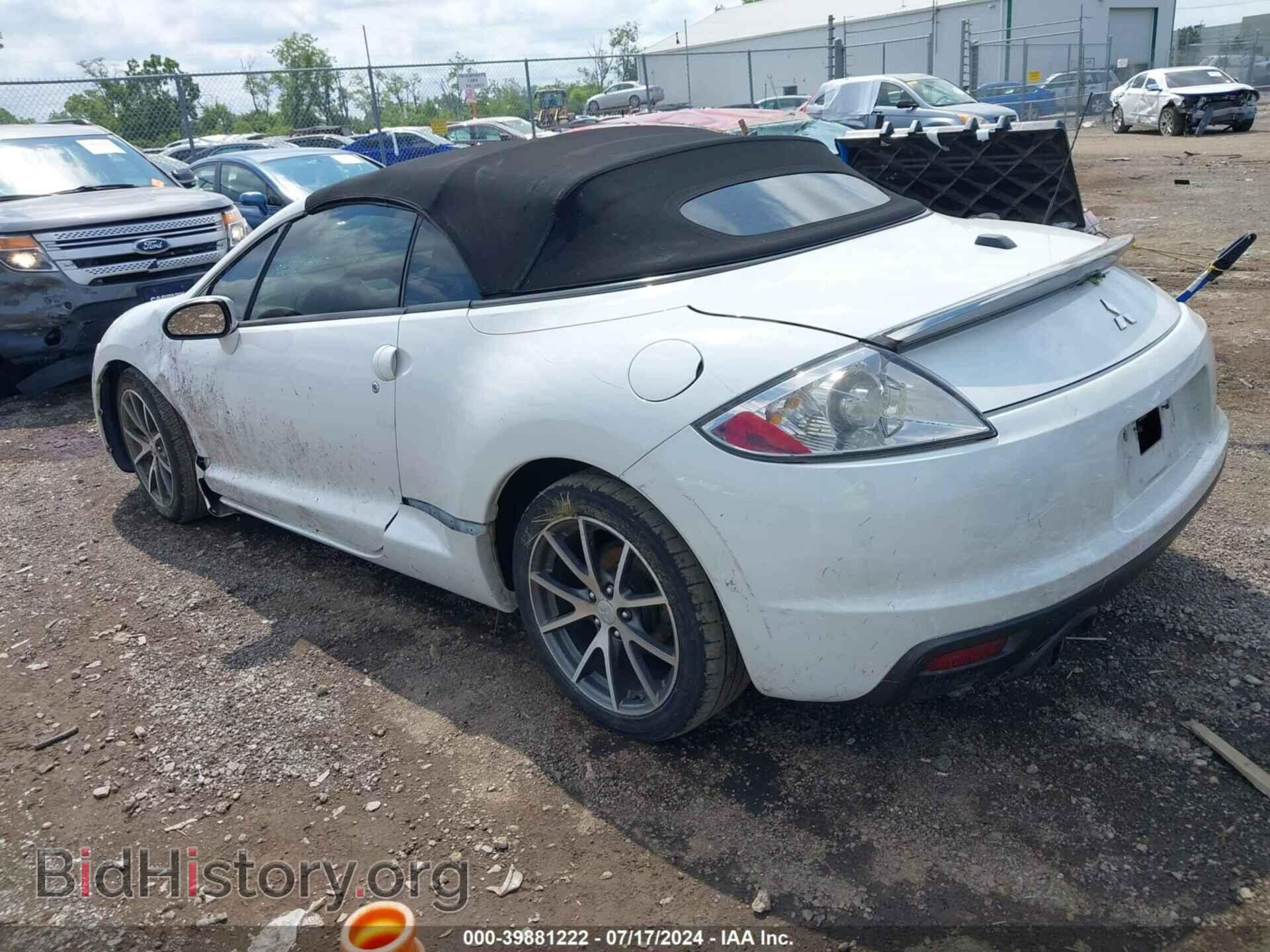 2012 MITSUBISHI ECLIPSE SPYDER - VIN: 4A37L2EF7CE002802 - Photo 3