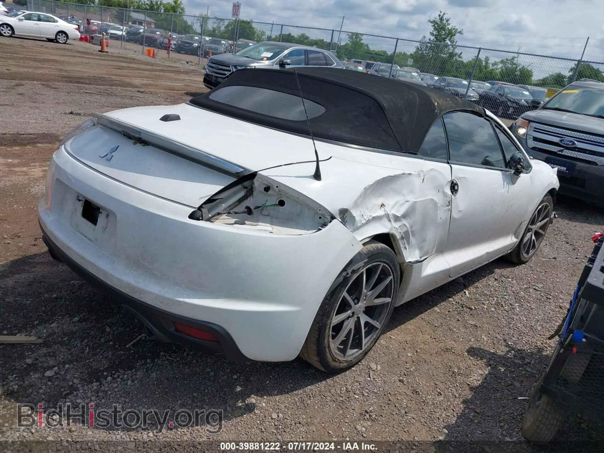 2012 MITSUBISHI ECLIPSE SPYDER - VIN: 4A37L2EF7CE002802 - Photo 4