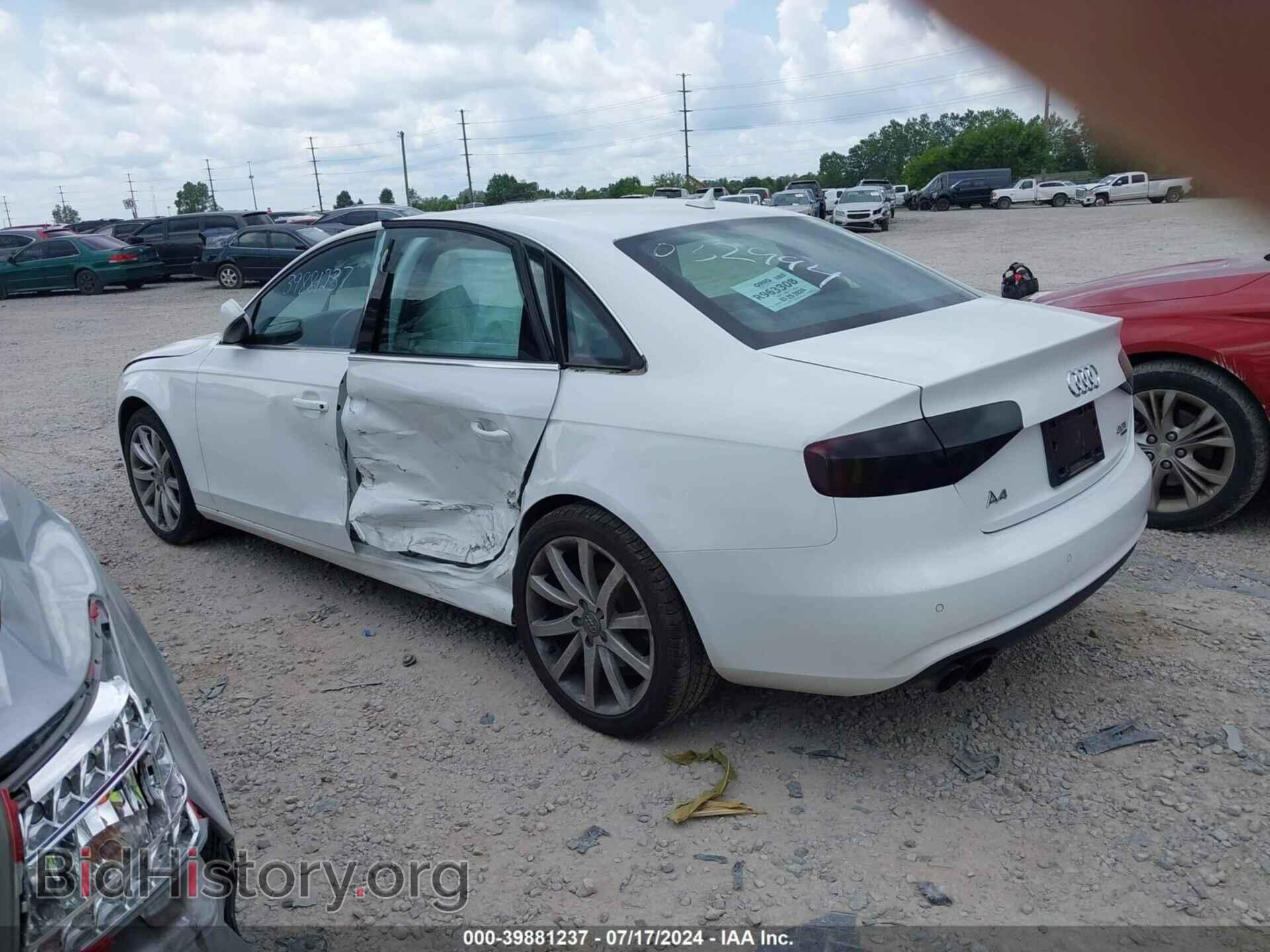 2013 AUDI A4 - VIN: WAUFFAFL1DN032994 - Фото 3