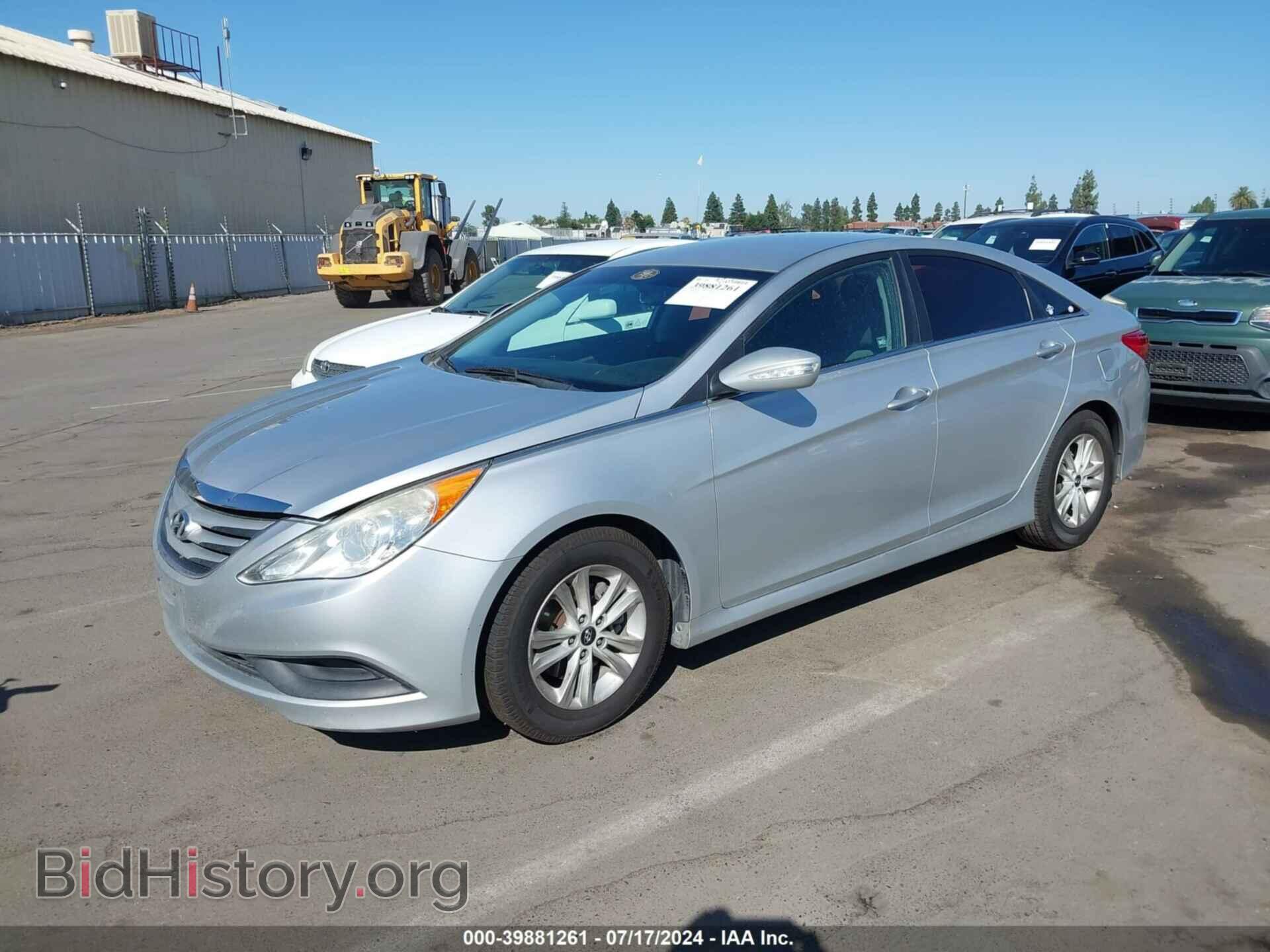 2014 HYUNDAI SONATA - VIN: 5NPEB4AC2EH880984 - Фото 2