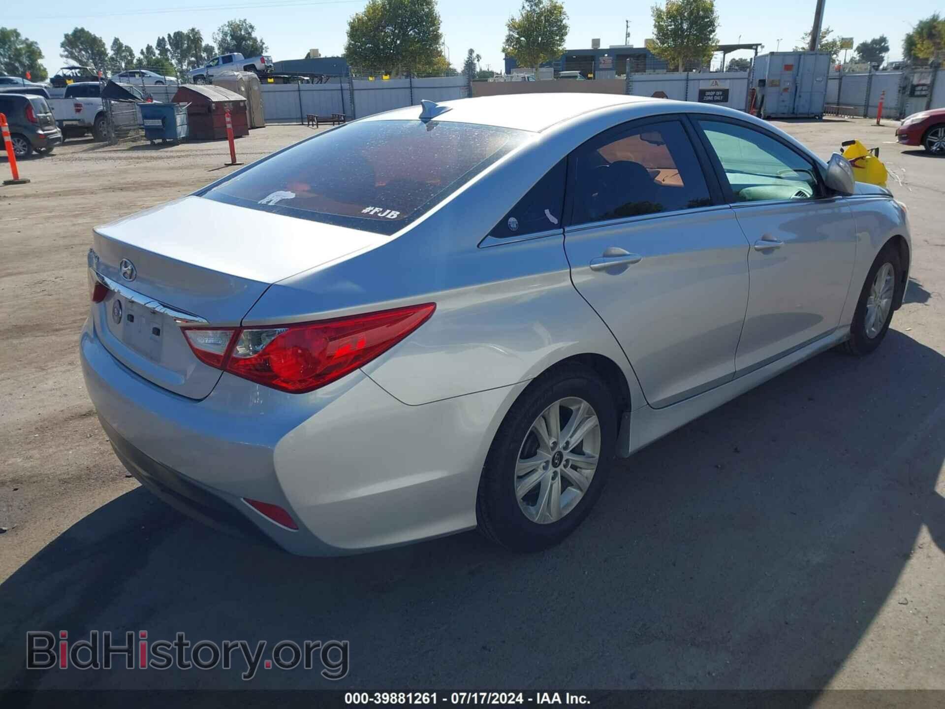 2014 HYUNDAI SONATA - VIN: 5NPEB4AC2EH880984 - Фото 4