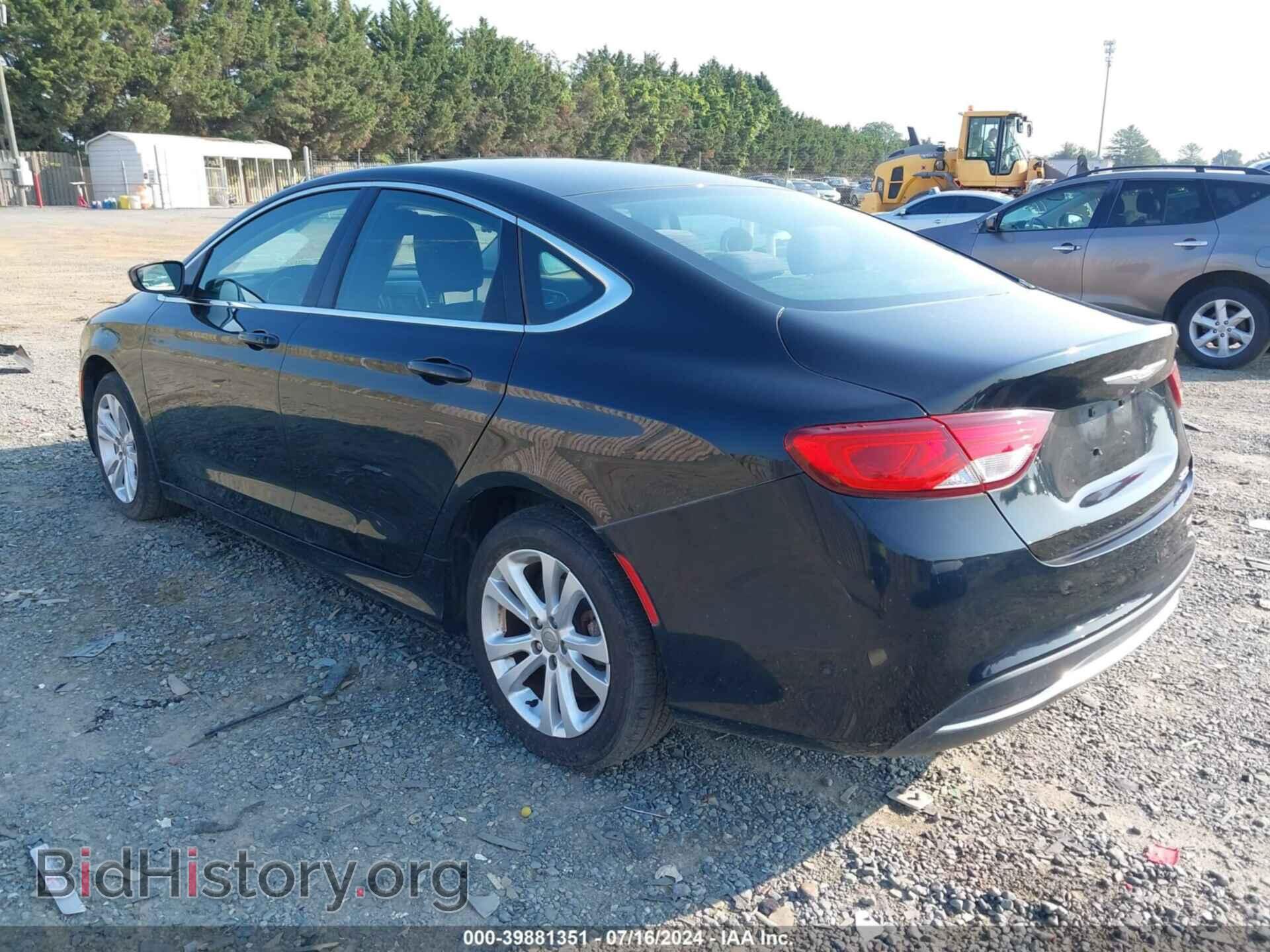 2015 CHRYSLER 200 - VIN: 1C3CCCAB1FN568408 - Photo 3