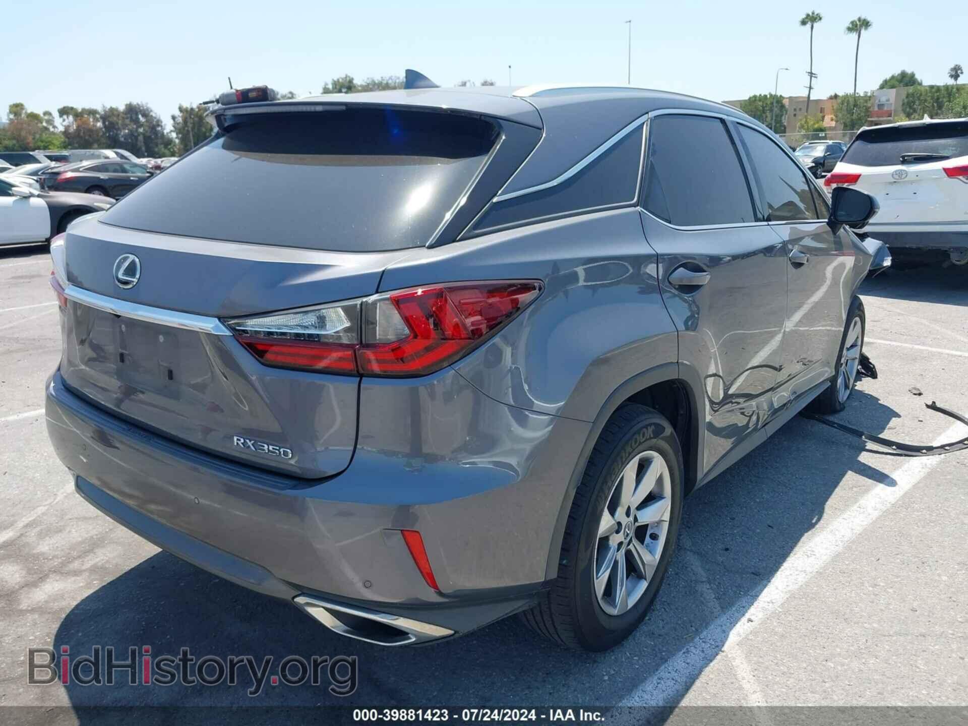2019 LEXUS RX 350 - VIN: 2T2ZZMCA9KC136771 - Фото 4