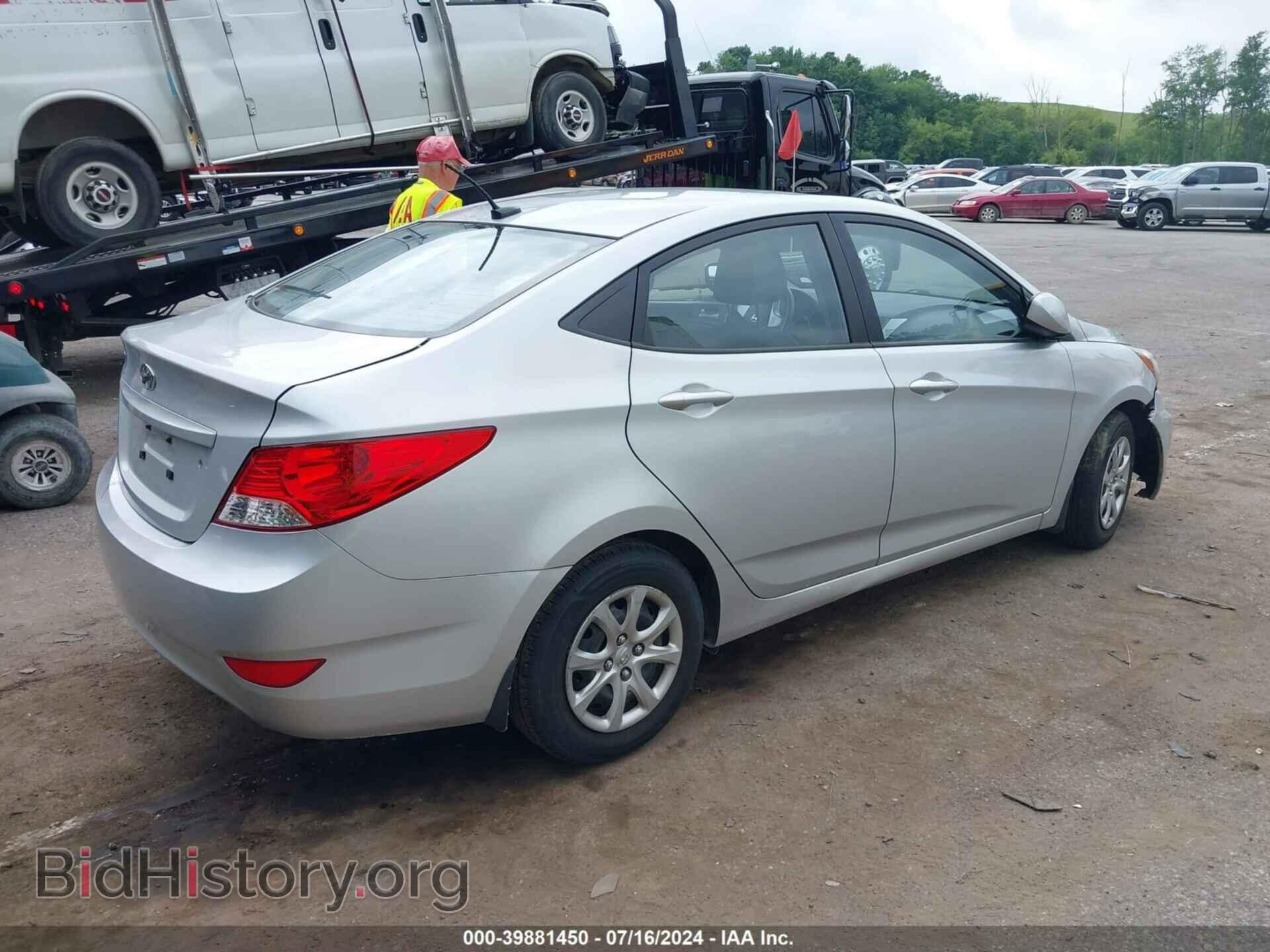 2013 HYUNDAI ACCENT - VIN: KMHCT4AE8DU416975 - Фото 4
