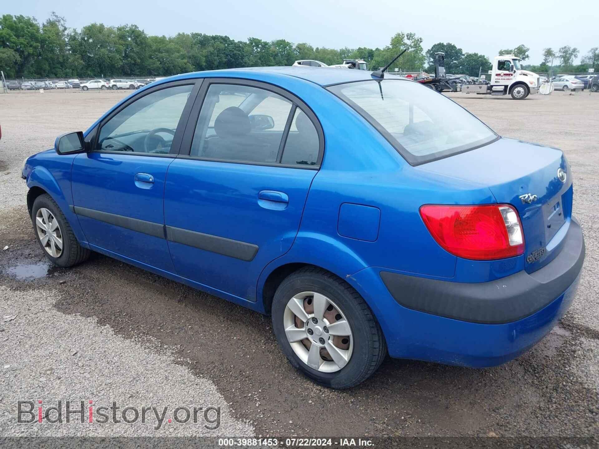 2006 KIA RIO - VIN: KNADE123566179736 - Фото 3