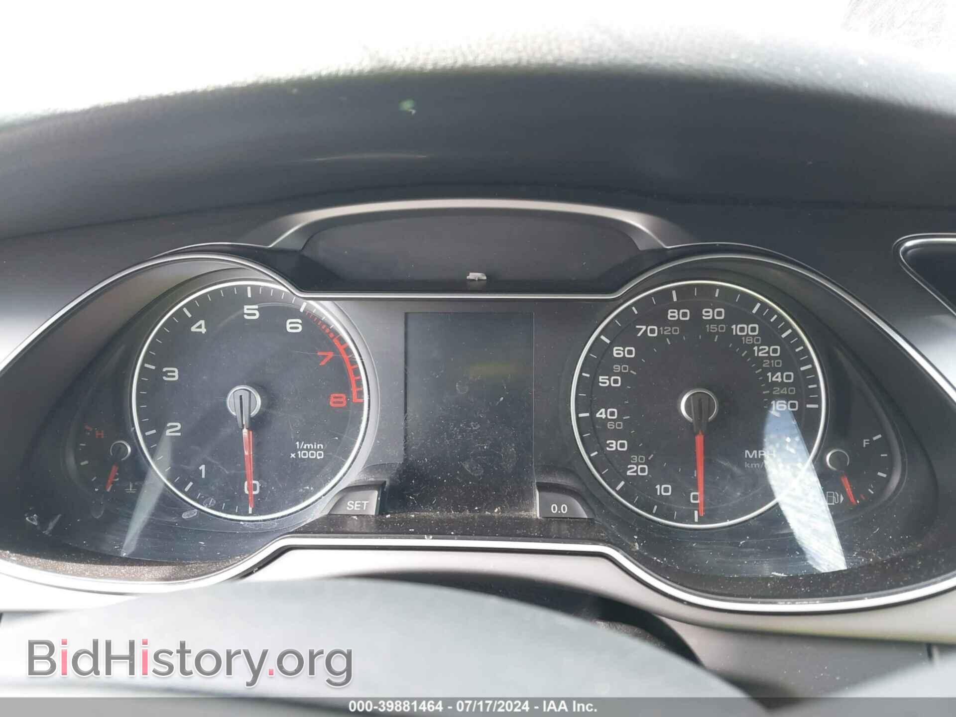 2013 AUDI A4 - VIN: WAUEFAFL3DA053266 - Фото 7