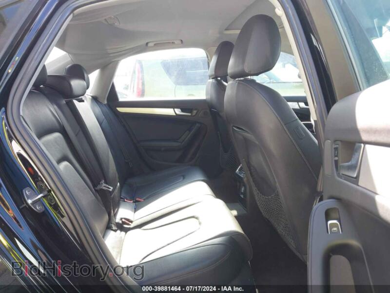 2013 Audi A4 (VIN WAUEFAFL3DA053266) — photo 8 of 12