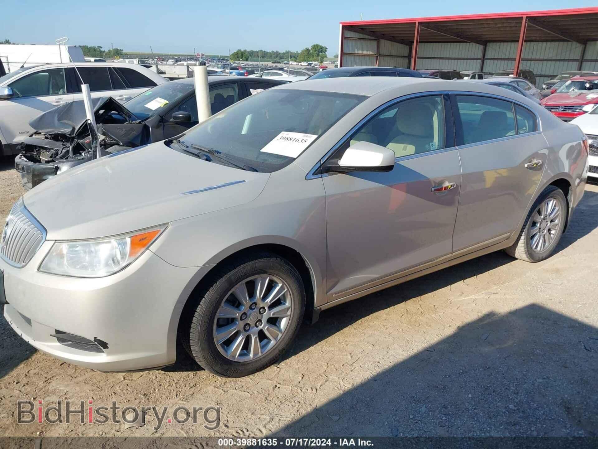 2010 BUICK LACROSSE - VIN: 1G4GB5EG2AF195556 - Фото 2