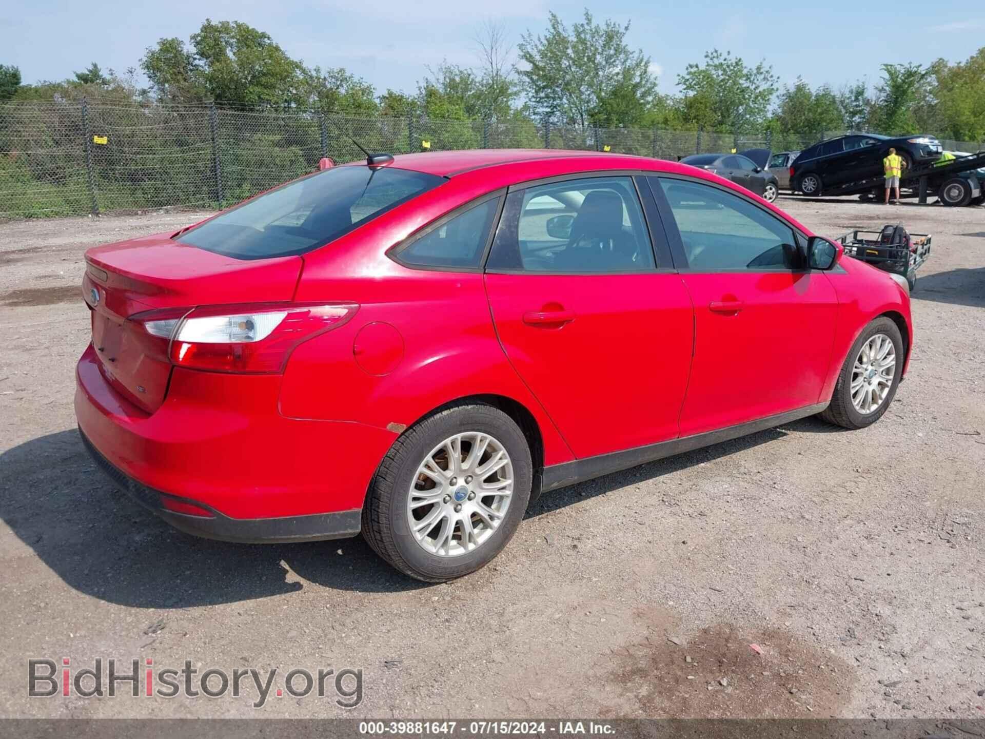 2012 FORD FOCUS - VIN: 1FAHP3F21CL123422 - Photo 4