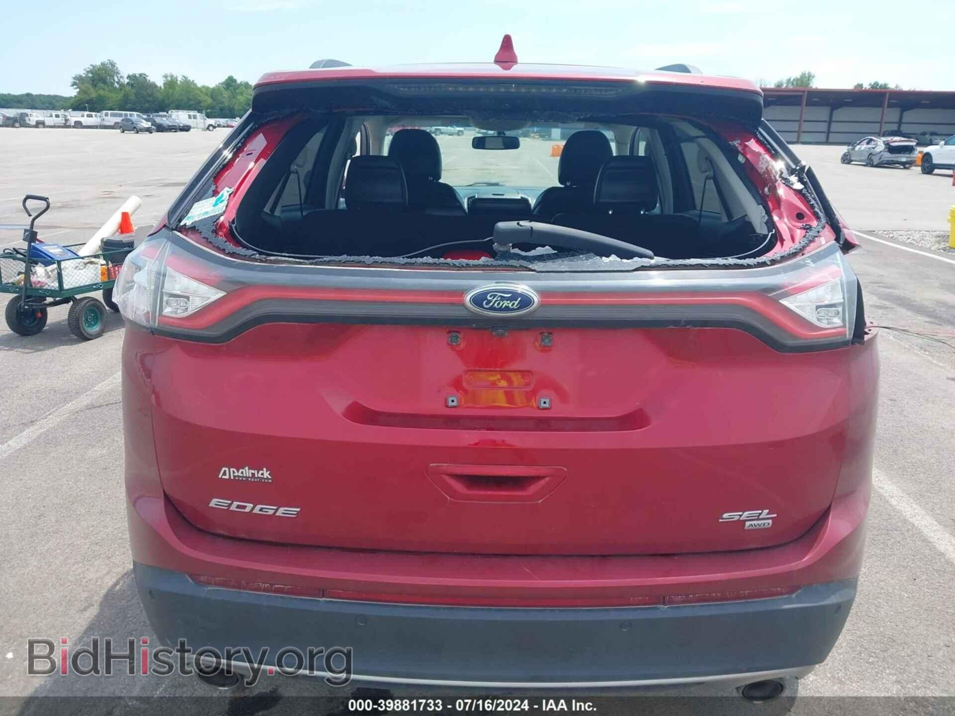 2017 FORD EDGE - VIN: 2FMPK4J88HBC42805 - Photo 16