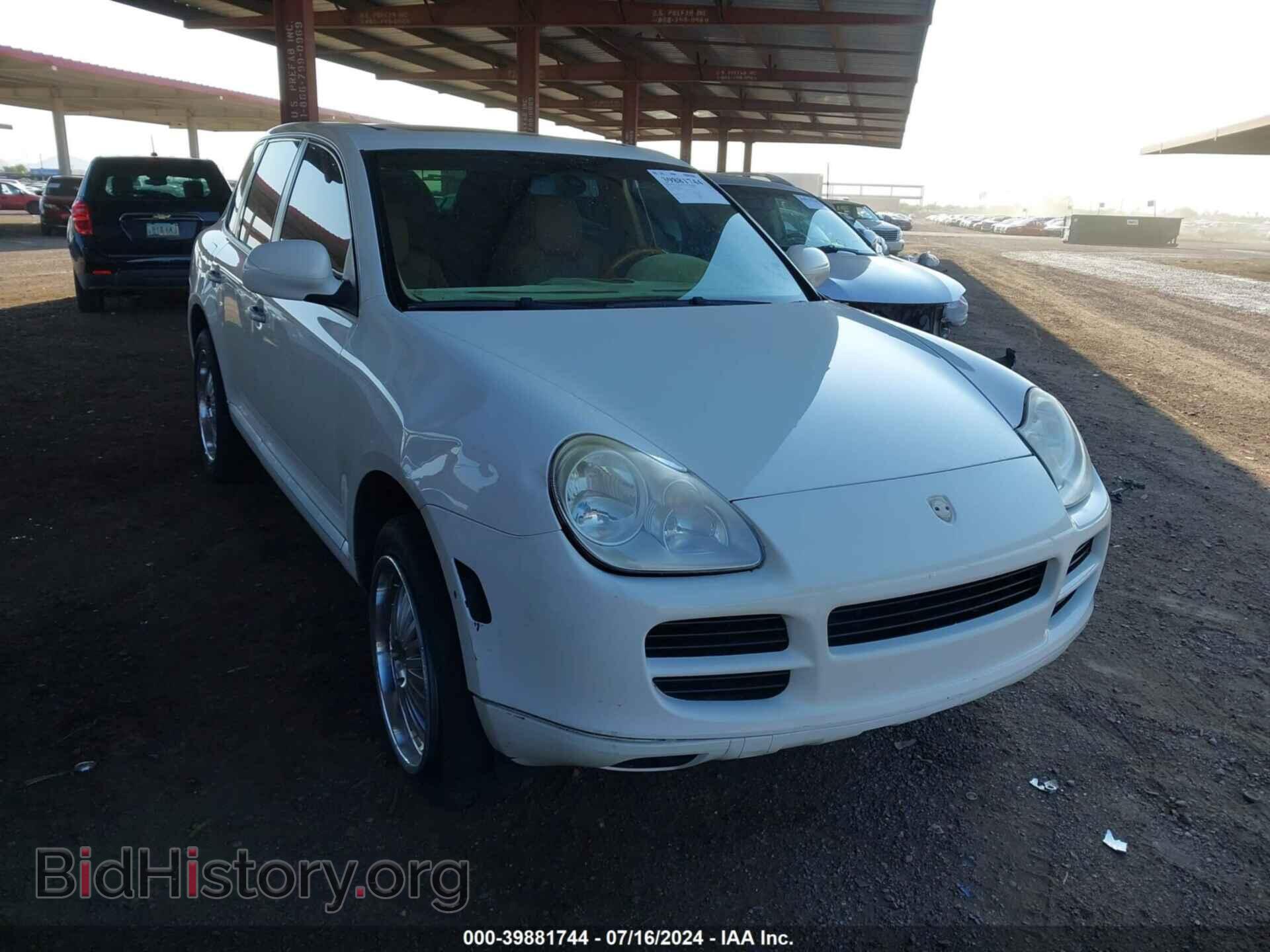 Фотография WP1AA29PX6LA21859 - PORSCHE CAYENNE 2006