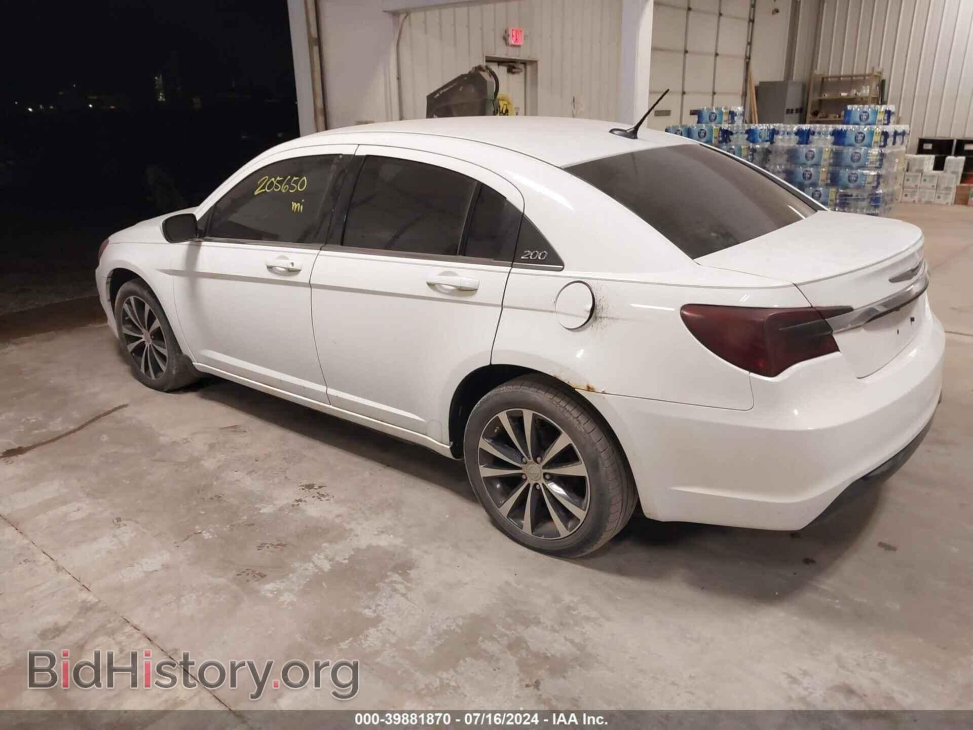 2012 CHRYSLER 200 - VIN: 1C3CCBHG4CN257515 - Фото 3