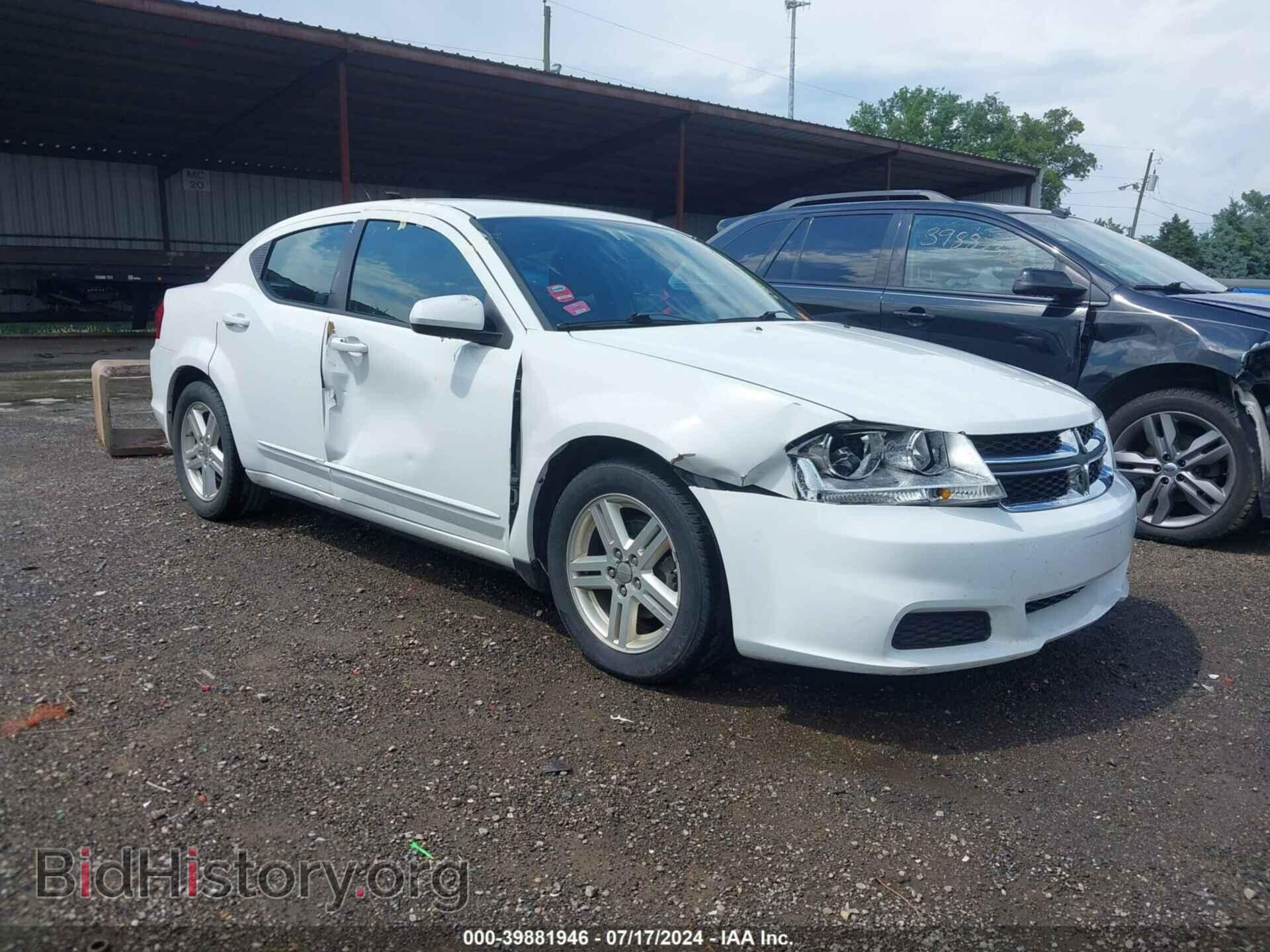 Photo 1C3CDZCB3CN157150 - DODGE AVENGER 2012