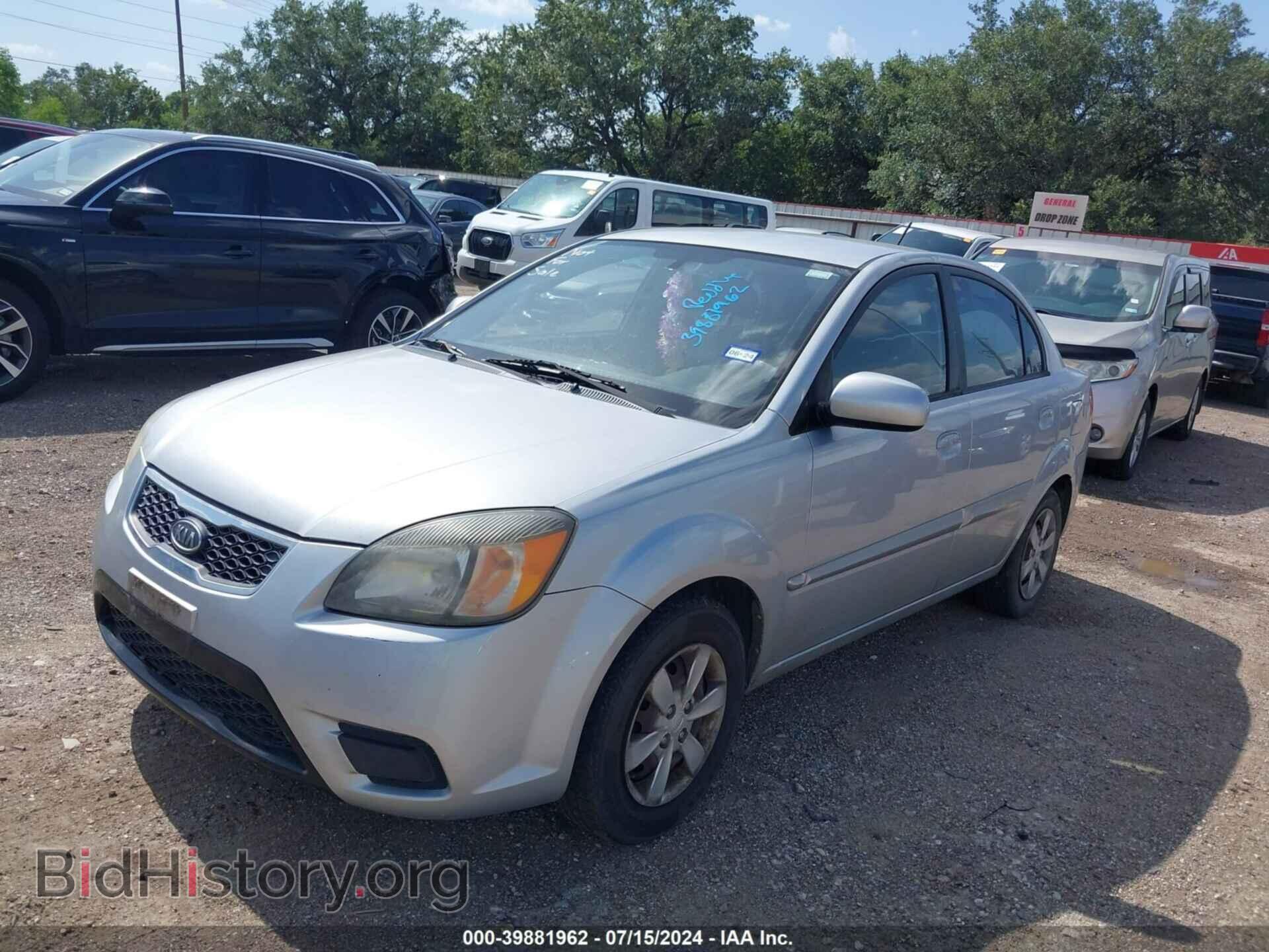 2011 KIA RIO - VIN: KNADH4A38B6930221 - Фото 2