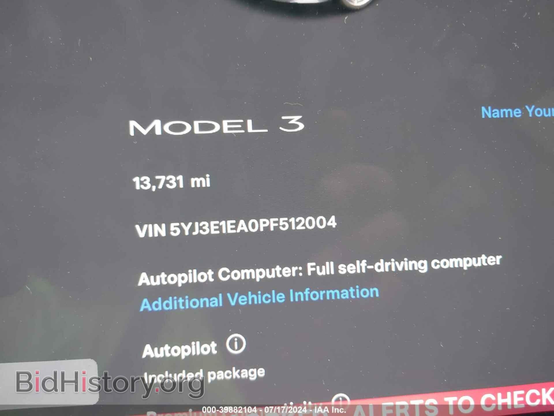 2023 TESLA MODEL 3 - VIN: 5YJ3E1EA0PF512004 - Фото 7