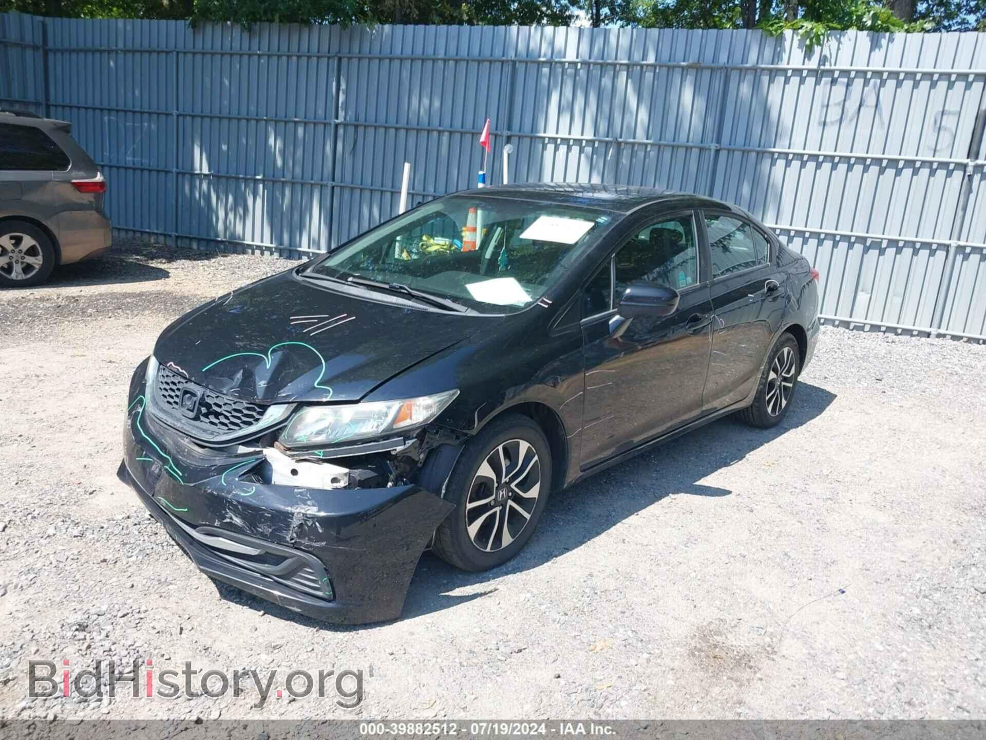 2015 HONDA CIVIC - VIN: 19XFB2F82FE292053 - Фото 2