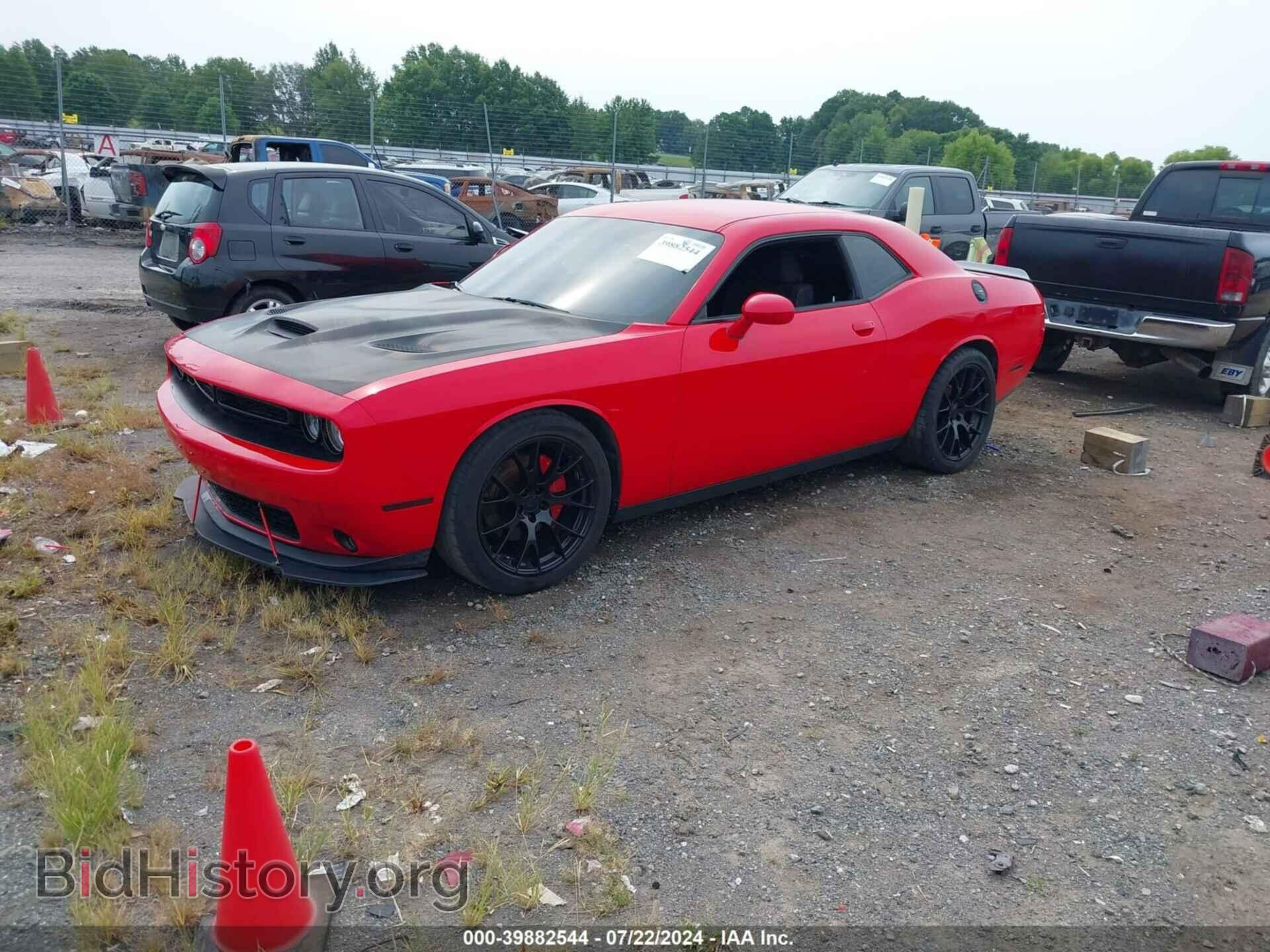 2015 DODGE CHALLENGER - VIN: 2C3CDZAT8FH723344 - Фото 2