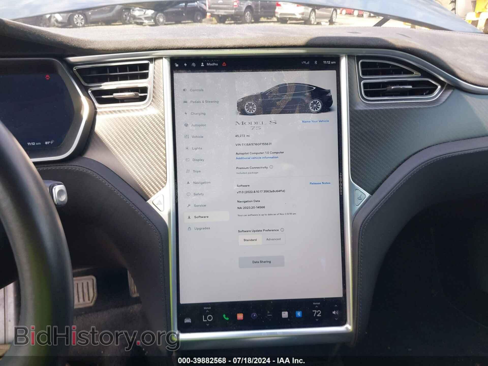 2017 TESLA MODEL S - VIN: 5YJSA1E27HF210744 - Photo 18