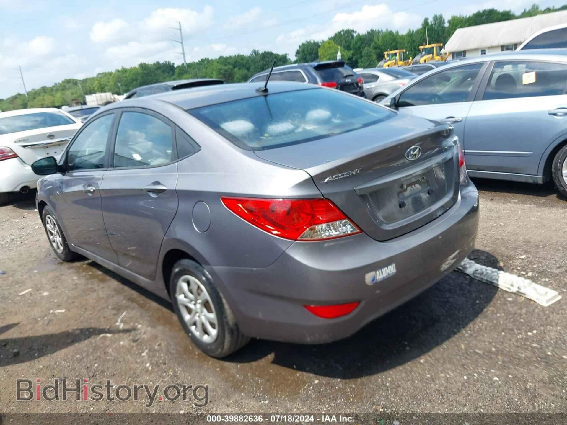 2013 HYUNDAI ACCENT - VIN: KMHCT4AE9DU488882 - Фото 3