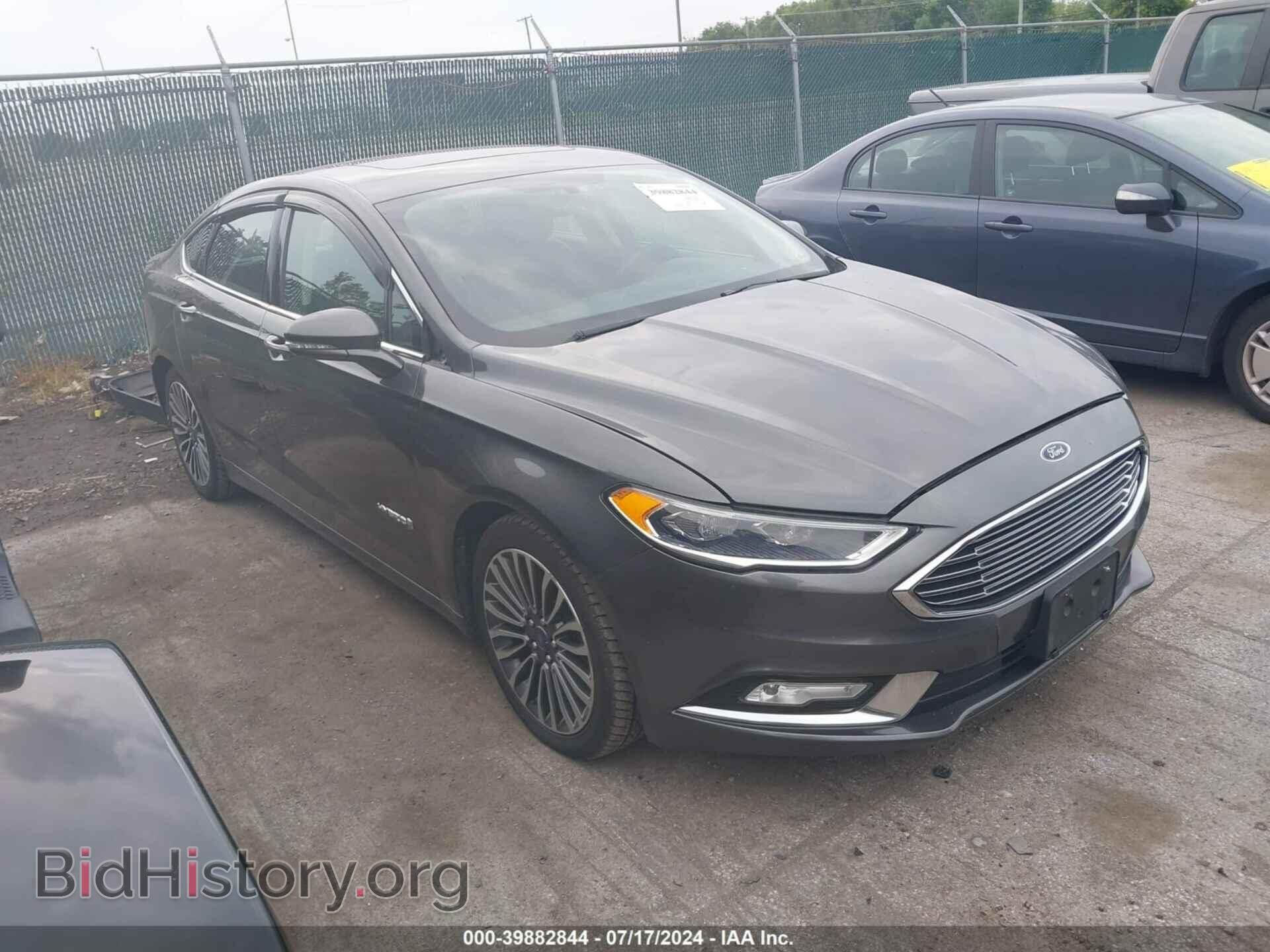 Photo 3FA6P0RU9HR223974 - FORD FUSION HYBRID 2017