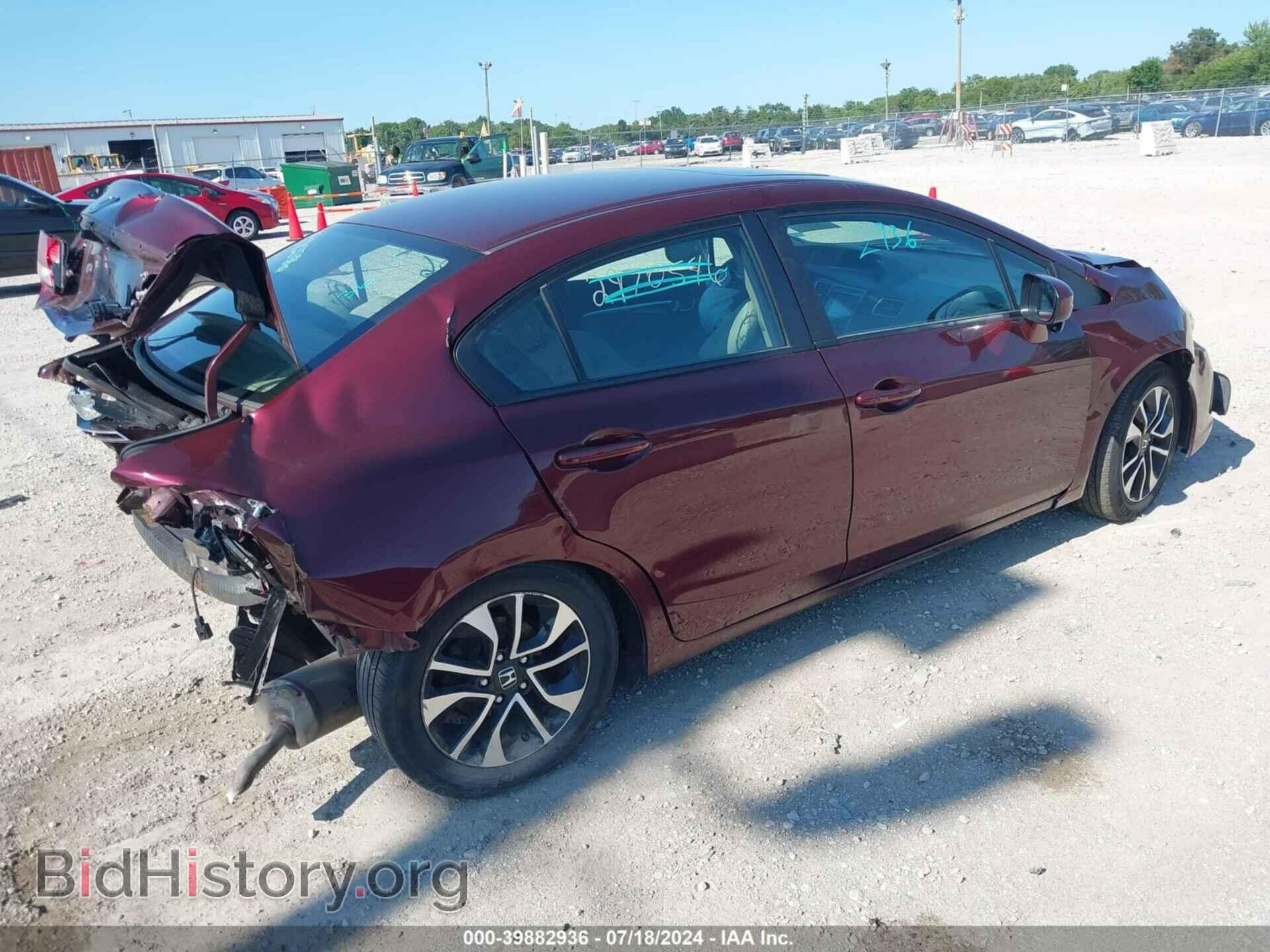 2014 HONDA CIVIC - VIN: 19XFB2F83EE001218 - Фото 4