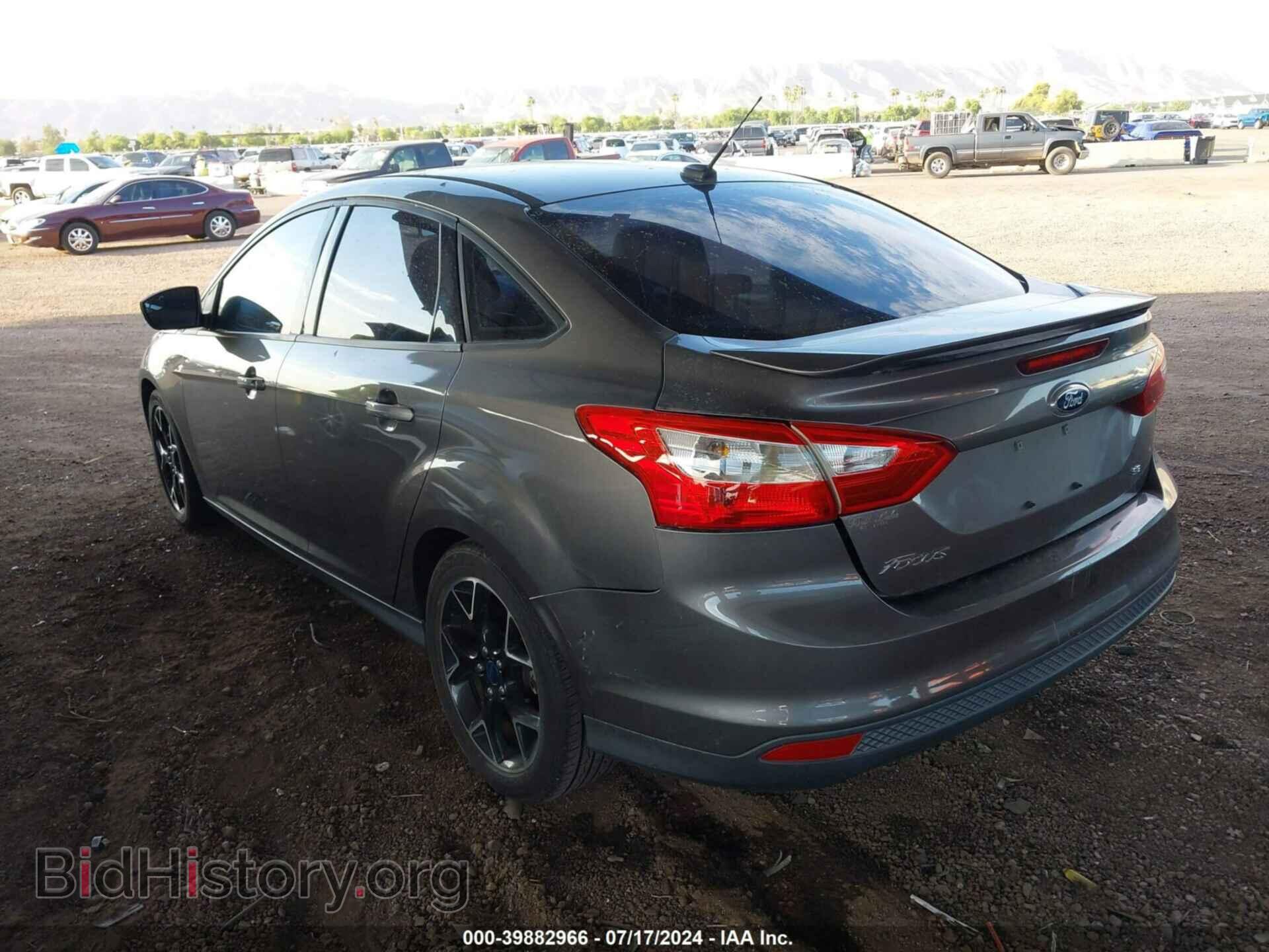 2014 FORD FOCUS - VIN: 1FADP3F27EL118324 - Фото 3