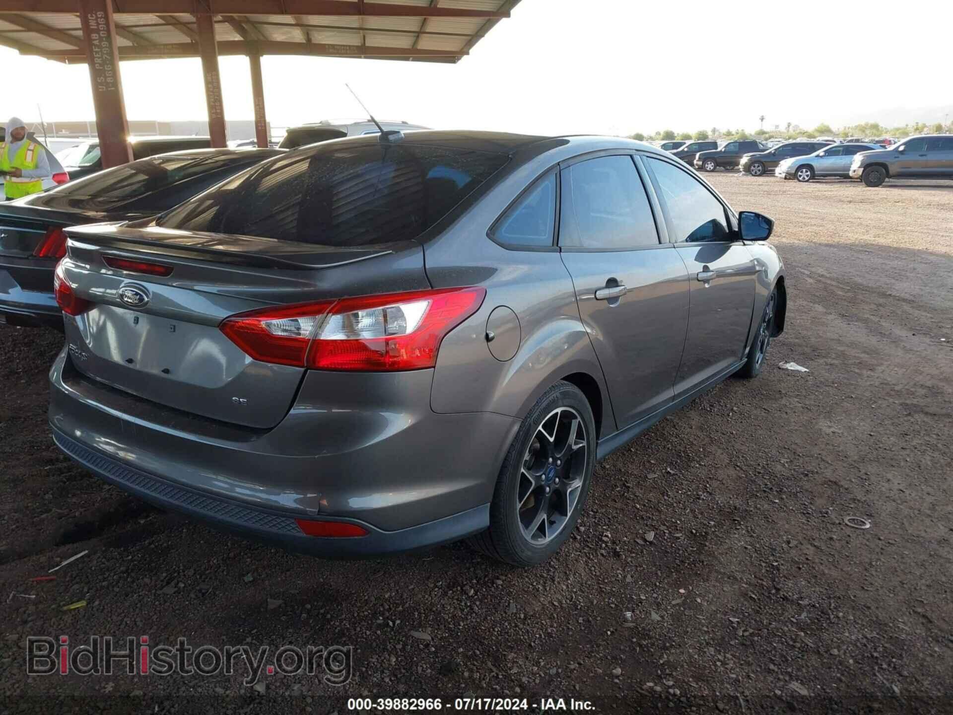2014 FORD FOCUS - VIN: 1FADP3F27EL118324 - Фото 4