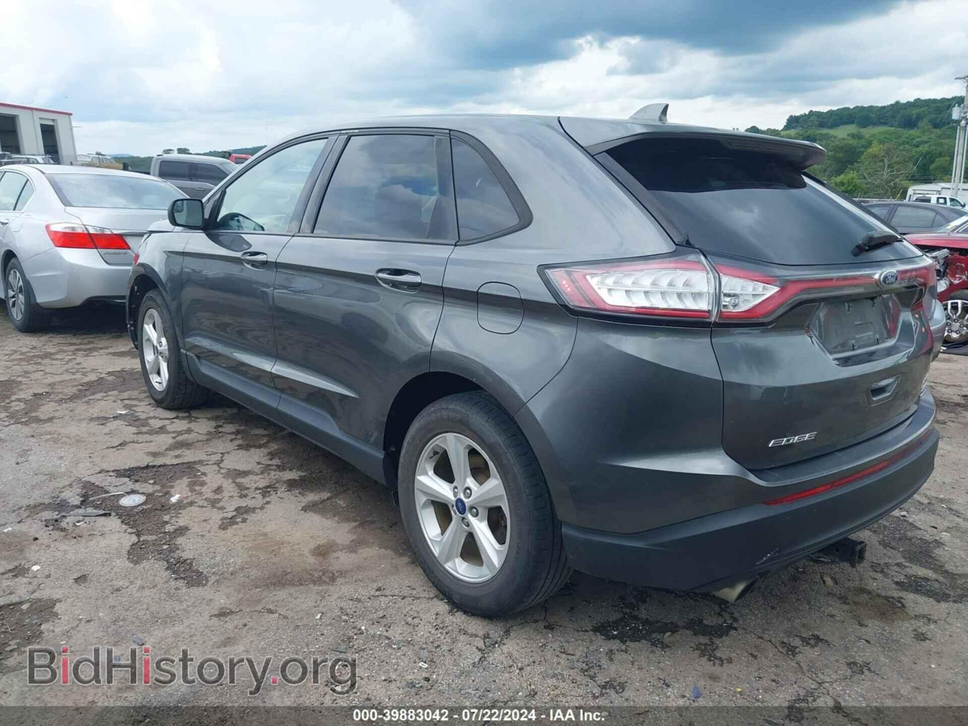 2016 FORD EDGE - VIN: 2FMPK3G97GBB20641 - Фото 3
