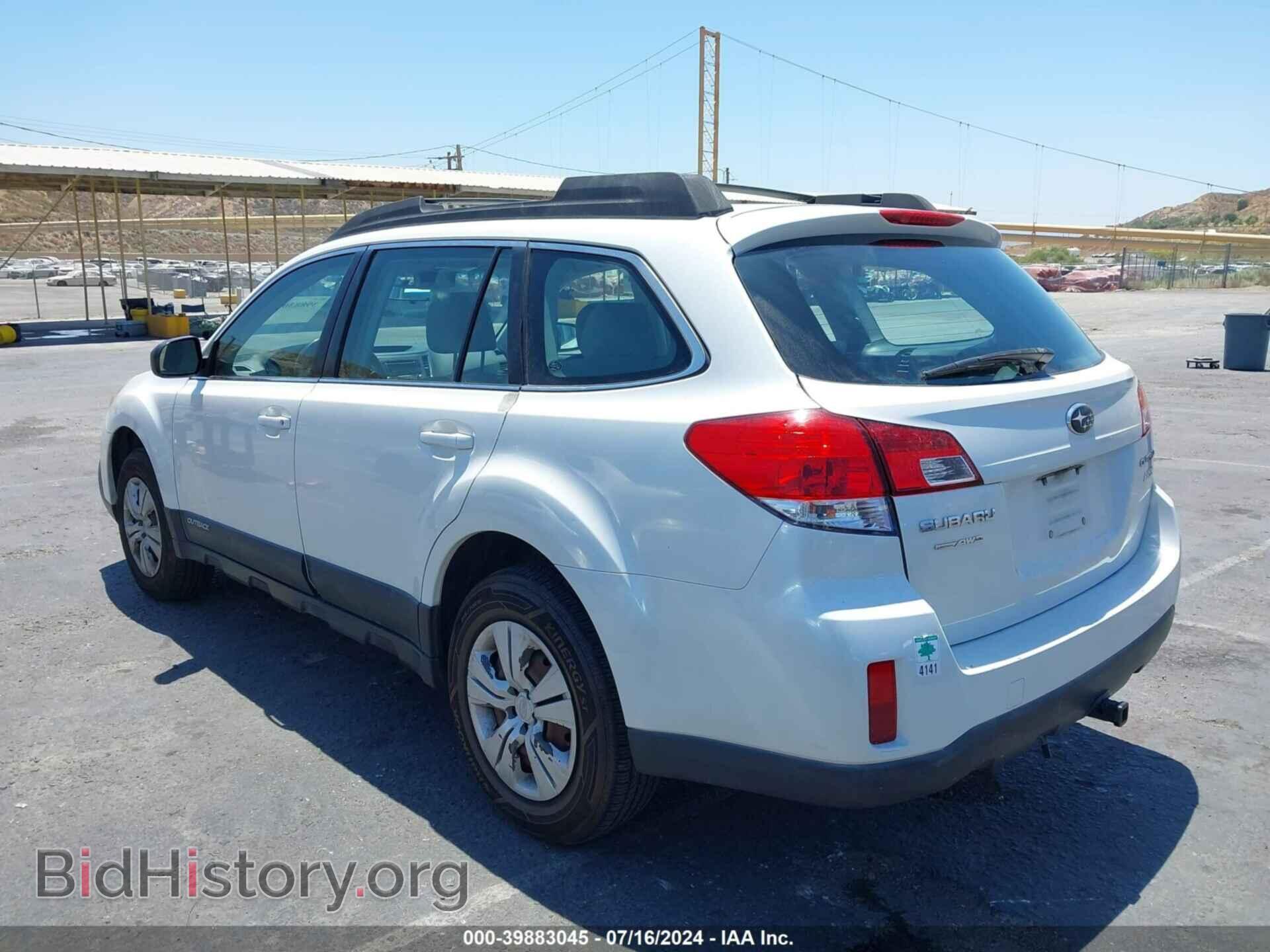 2014 SUBARU OUTBACK - VIN: 4S4BRBAC7E1233423 - Photo 3