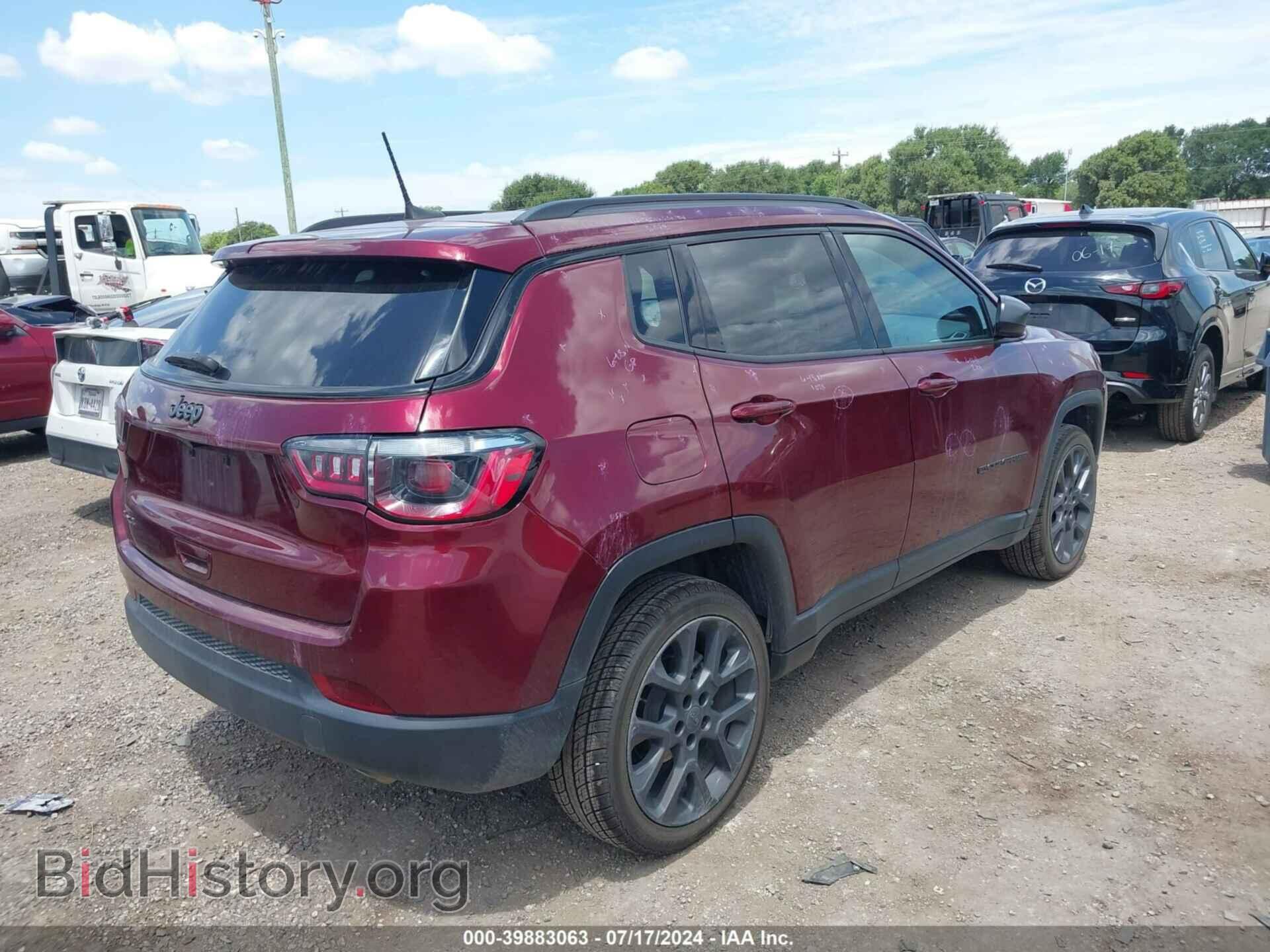 2021 JEEP COMPASS - VIN: 3C4NJDEB7MT595247 - Фото 4