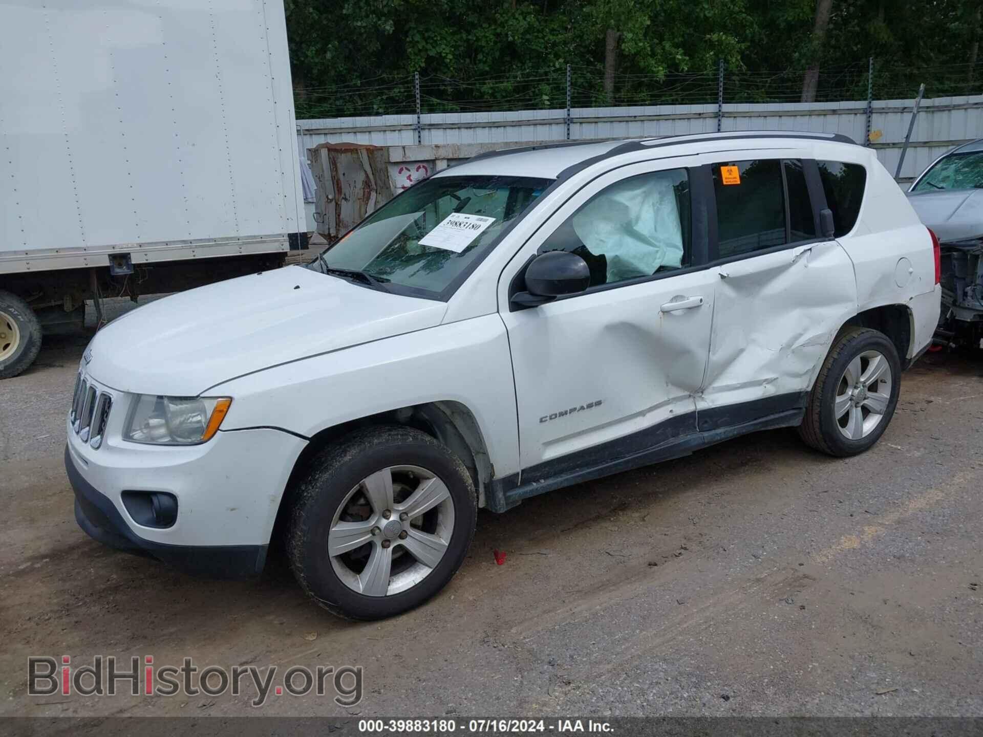 2012 JEEP COMPASS - VIN: 1C4NJCBB6CD622103 - Фото 2